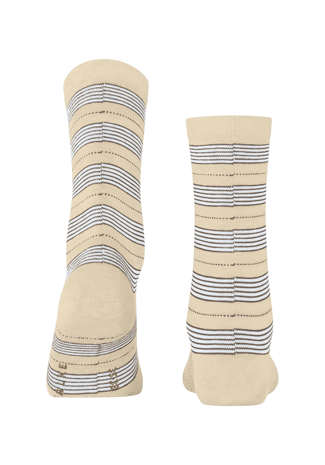 FALKE Stripe Uniform damessokken, creme (cream) FALKE Stripe Uniform damessokken, creme (cream)
