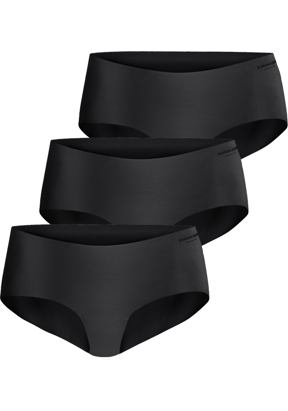 Bjorn Borg dames Performance hipster, heupslip (3-pack), zwart Bjorn Borg dames Performance hipster, heupslip (3-pack), zwart