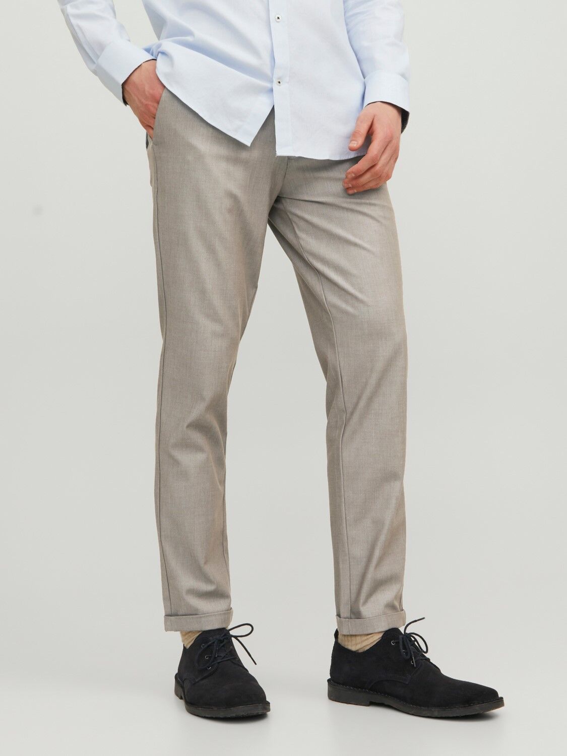 JACK & JONES Marco Connor slim fit, heren chino, beige