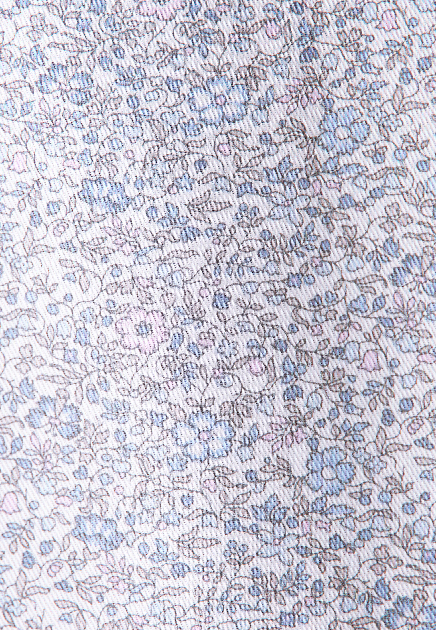 Seidensticker slim fit overhemd, popeline, blauw dessin