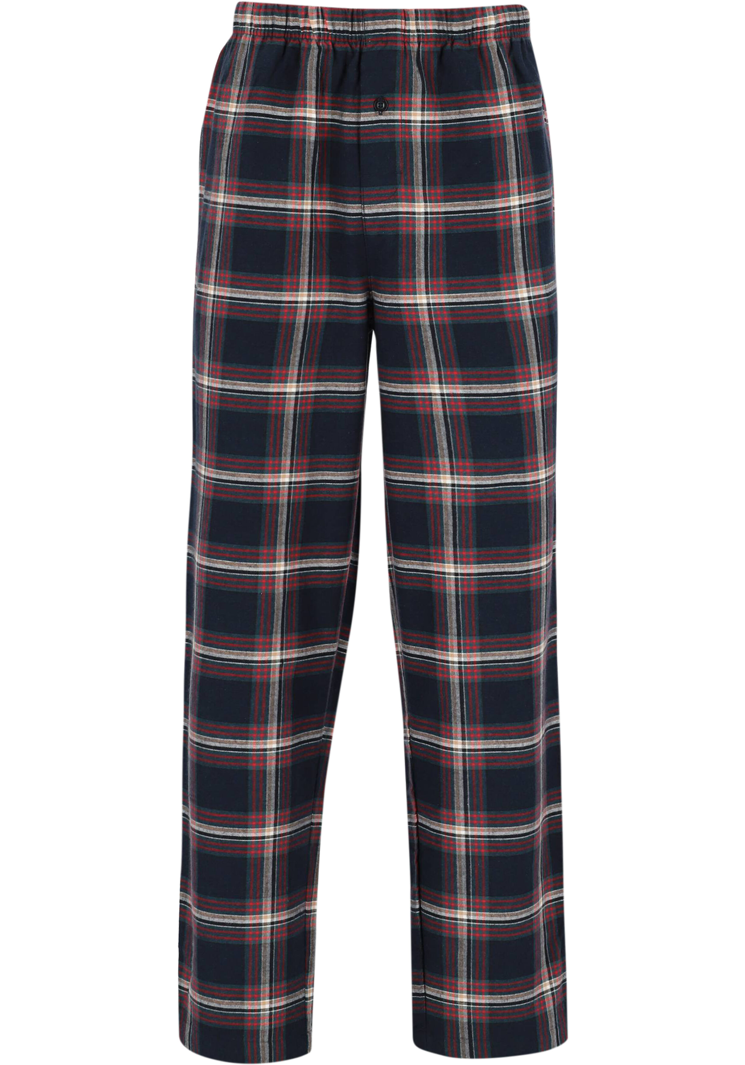 BOSS Holiday Pyjama, heren pyjama set met knoopjes, blauw