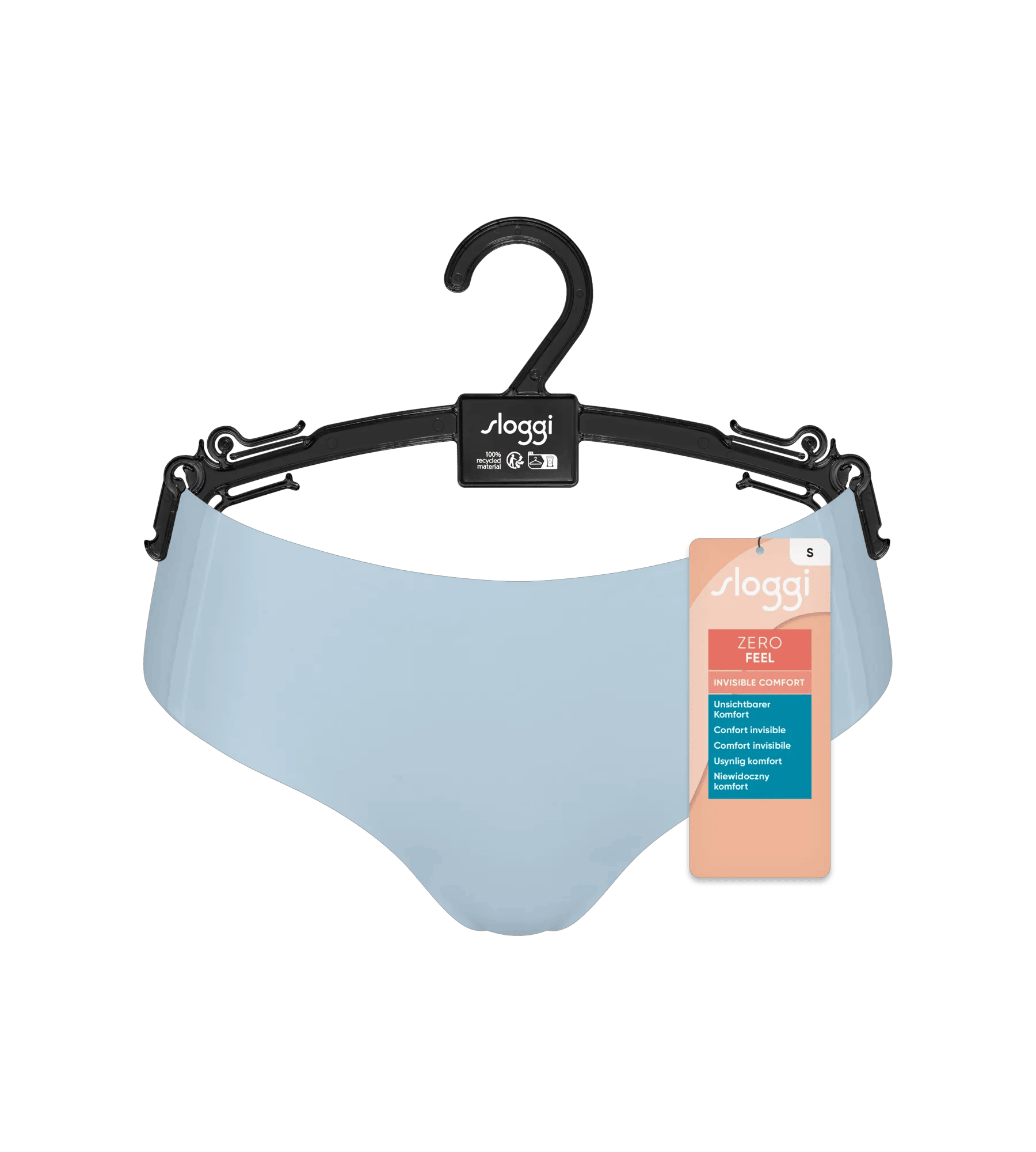 Sloggi Women ZERO Feel 2.0 Hipster (1-pack), dames slip, lichtblauw