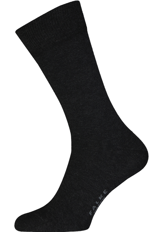 FALKE Happy herensokken (2-pack), antraciet grijs (anthracite melange) FALKE Happy herensokken (2-pack), antraciet grijs (anthracite melange)