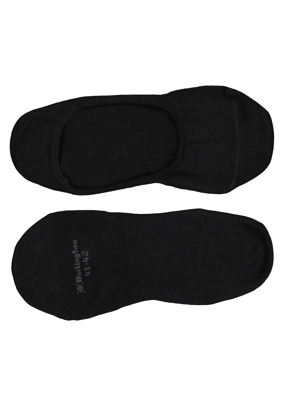 2-4049508196729_burlington_sokken_2p_HR Burlington Everyday dames invisible sokken (2-pack), katoen, zwart