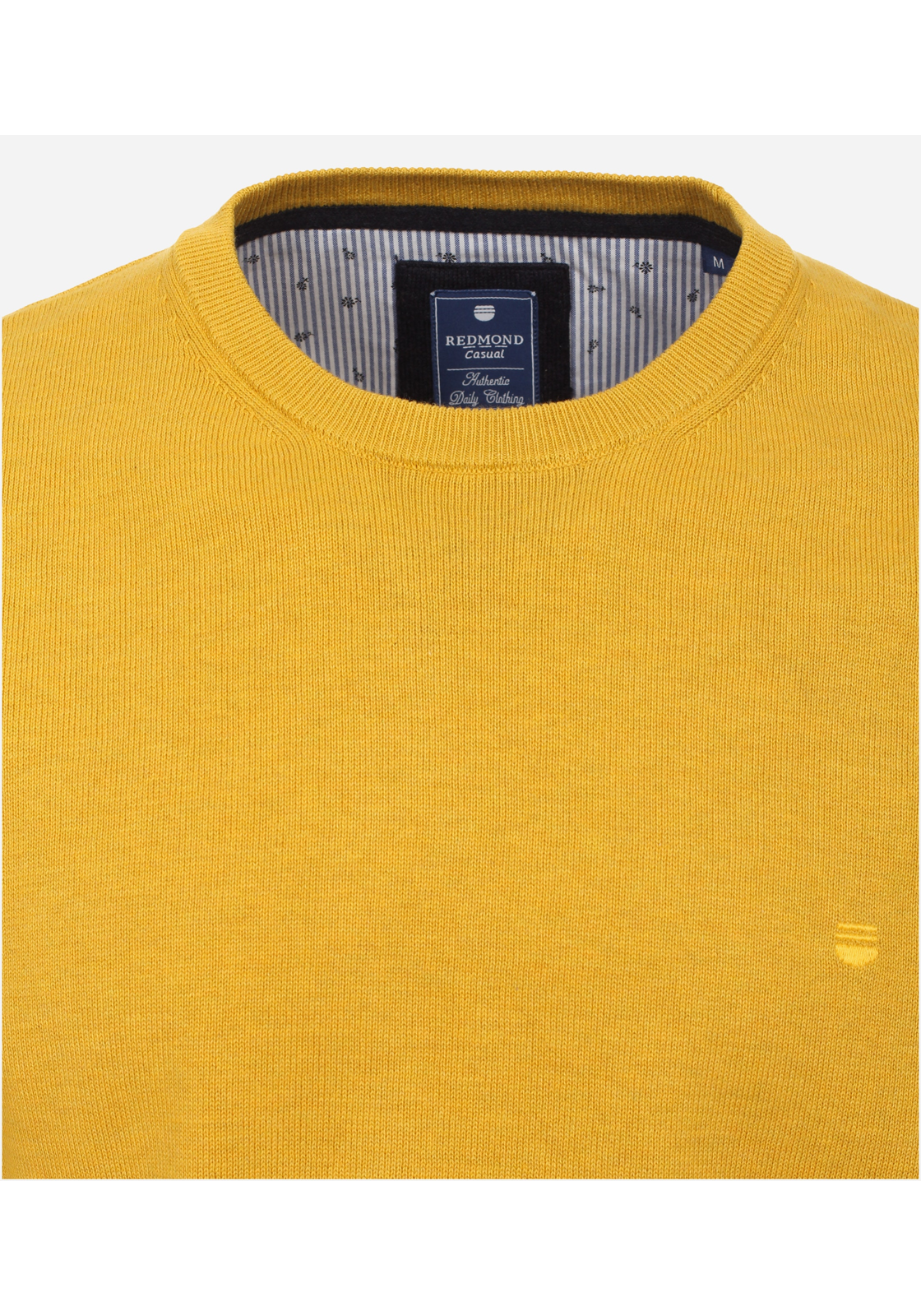 image_4_d0aa9804255b9829598375bcfb9780d3jpgautoformatbgF3F3F3blend-alpha100blend-colorF3F3F3blend-modedarkenfitclampp Redmond heren trui katoen, O-hals, geel (middeldik)