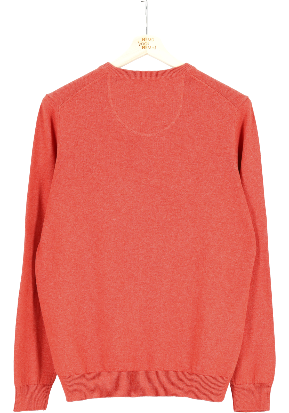 5-4055987423591-Marvelis-Marvelis_trui_roze_19901032_hanger_HR MARVELIS modern fit trui katoen, V-hals, roze