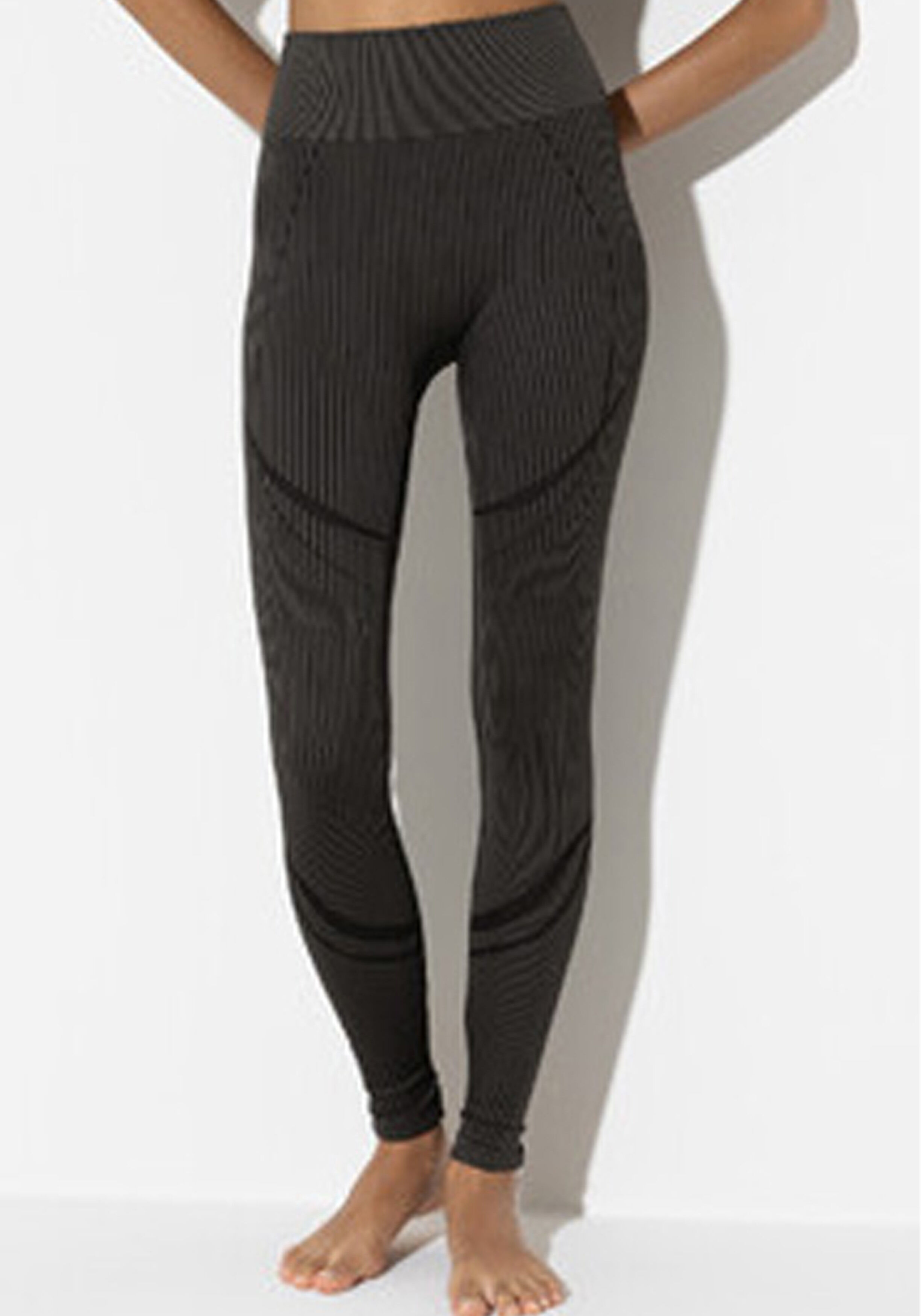 Mey dames leggings ankle cut Action, lange legging, grijs dessin