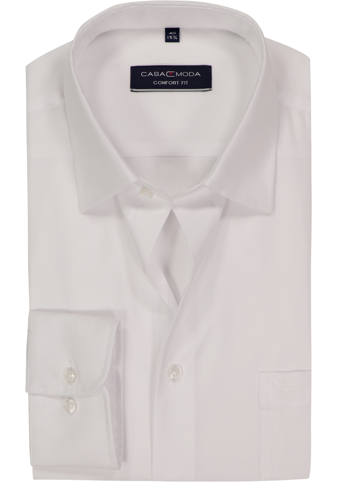 CASA MODA comfort fit overhemd, wit CASA MODA comfort fit overhemd, wit