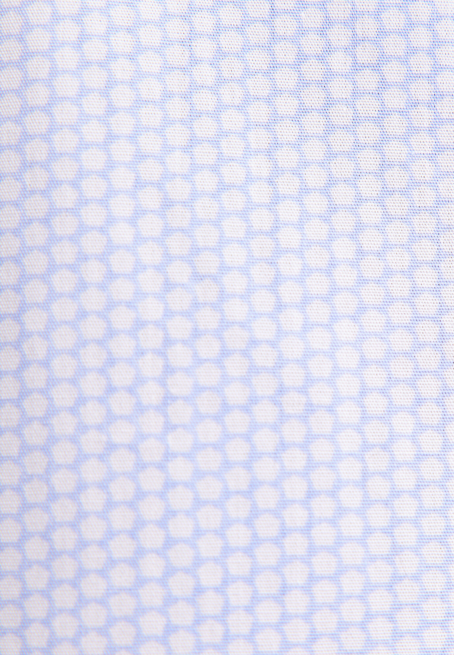 Seidensticker regular fit overhemd, popeline, blauw dessin