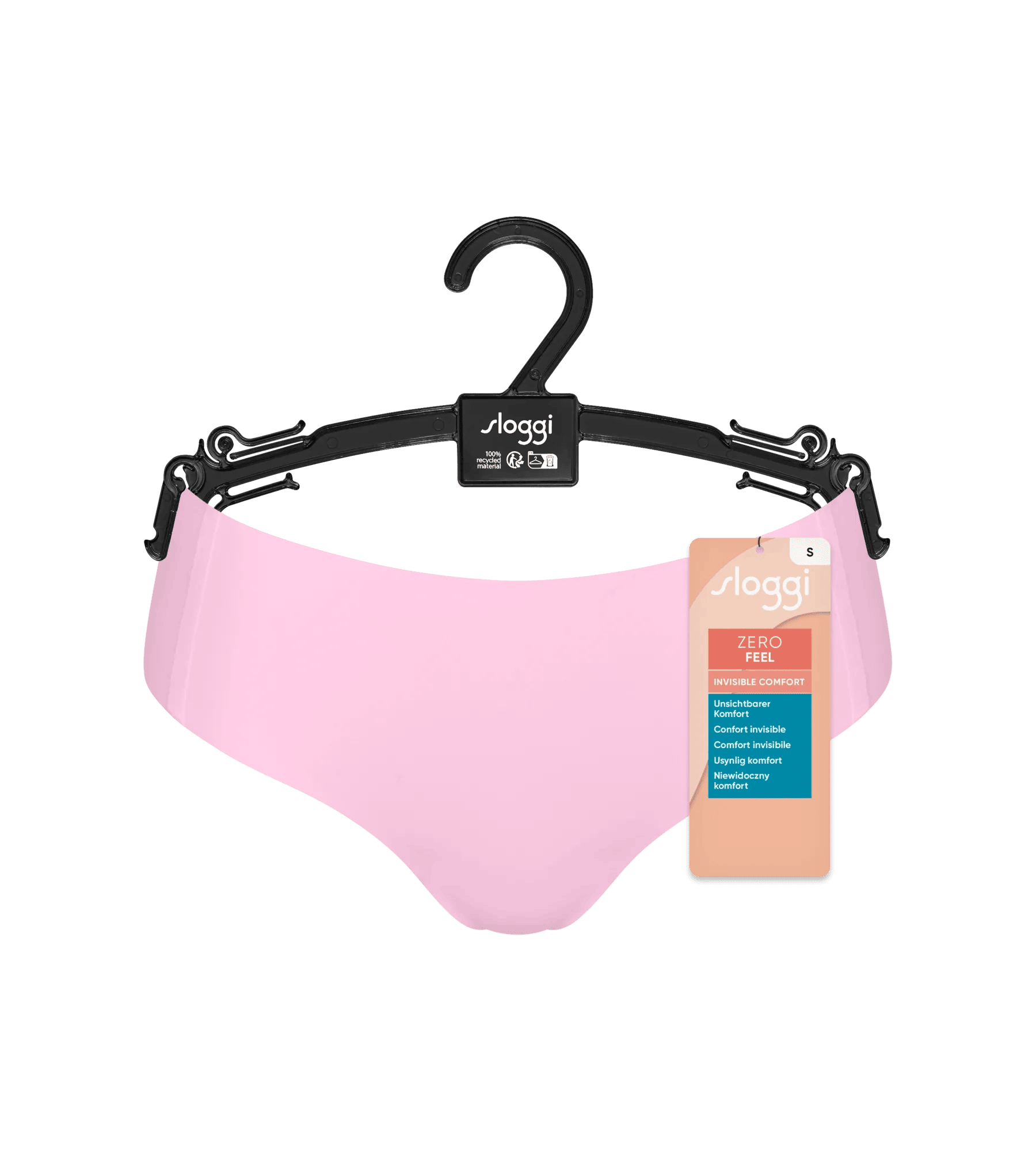 Sloggi Women ZERO Feel 2.0 Hipster (1-pack), dames slip, suikerspin roze
