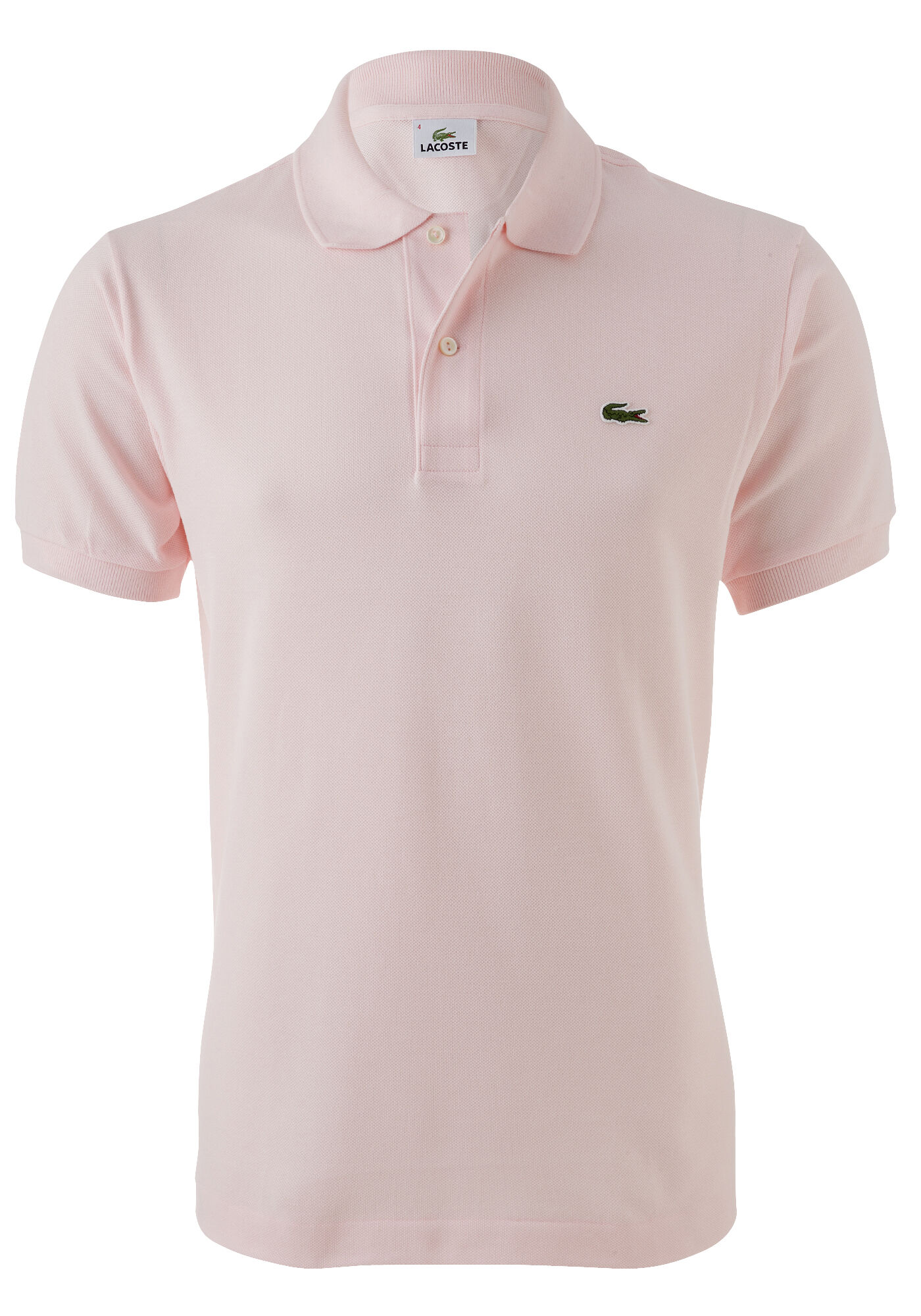 Lacoste Classic Fit polo, flamingo roze