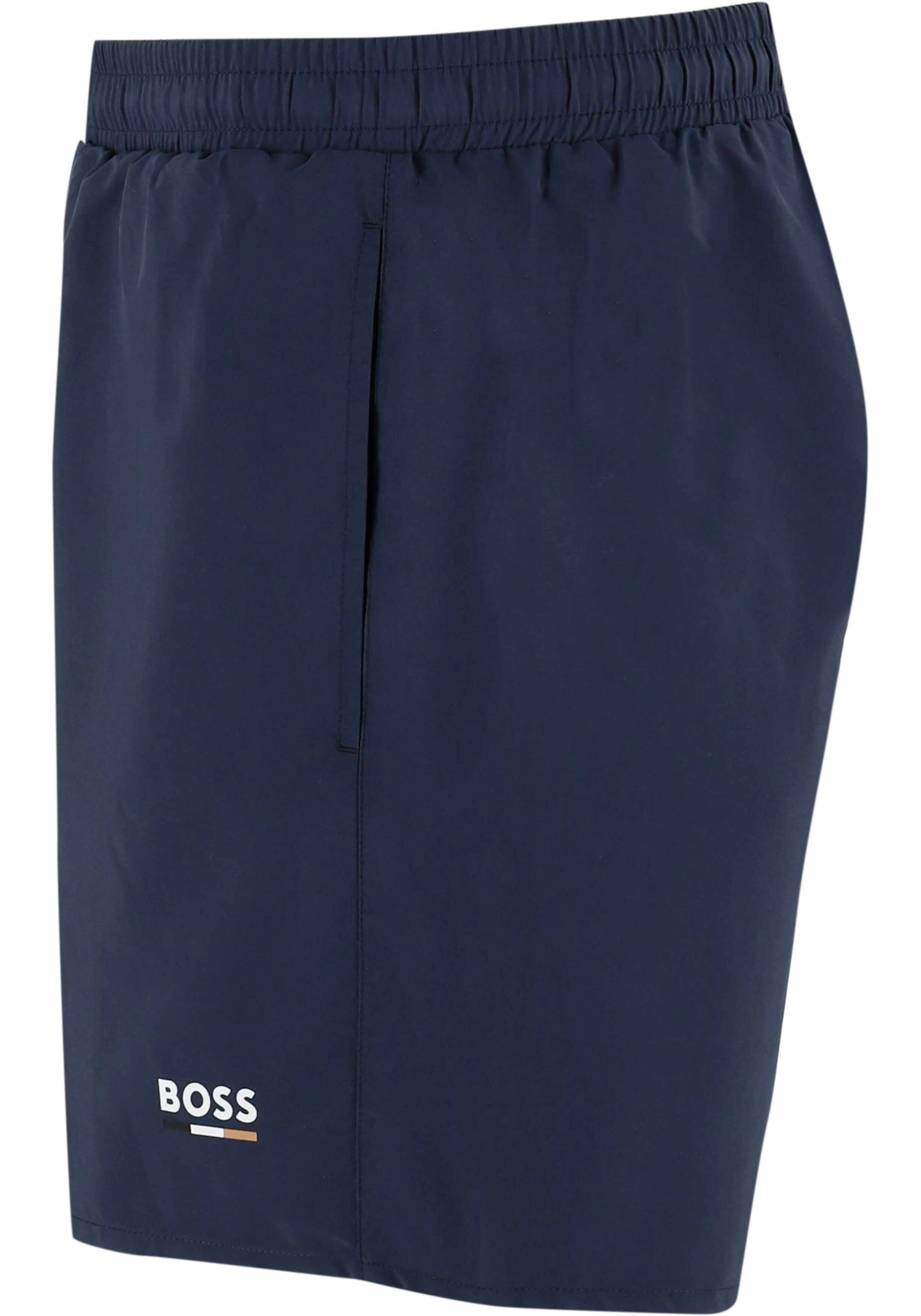 HUGO BOSS Swordfish swim shorts, heren zwembroek, navy blauw