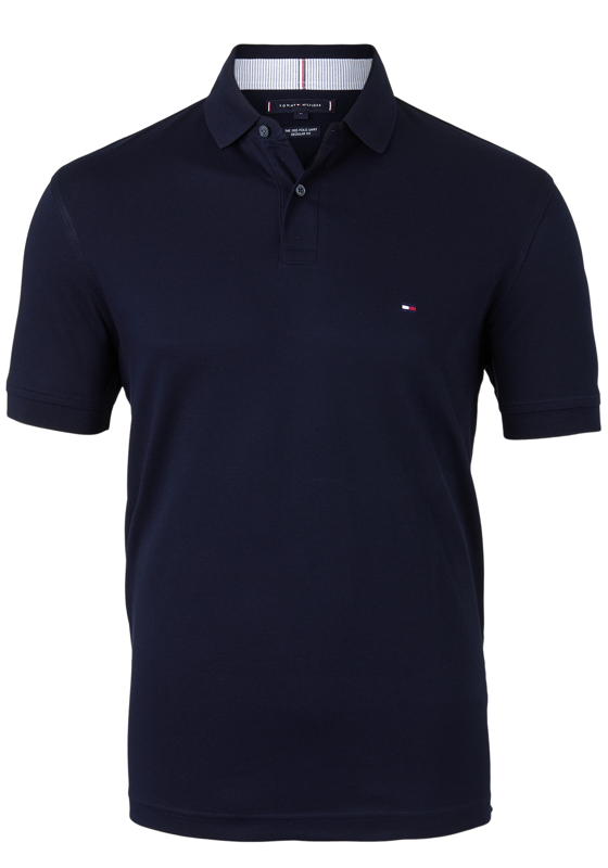 Tommy Hilfiger 1985 regular fit polo, donkerblauw, Desert Sky Tommy Hilfiger 1985 regular fit polo, donkerblauw, Desert Sky