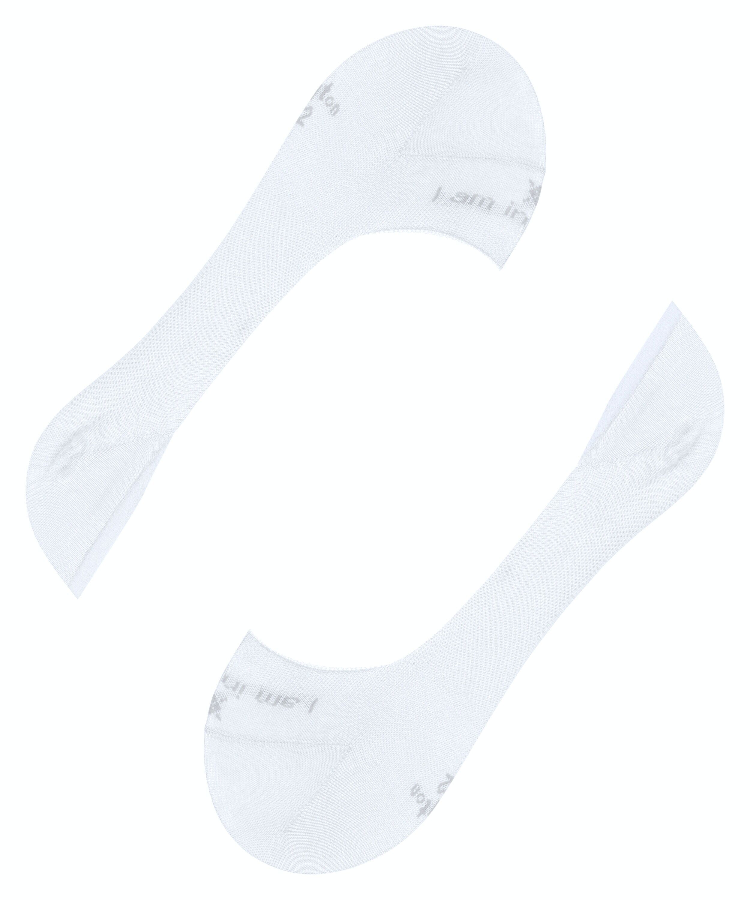 Burlington Aberdeen dames invisible sokken, wit (white)