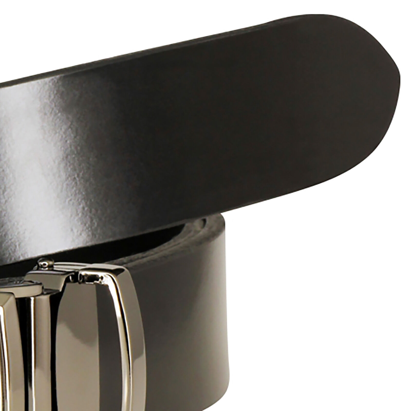 LINDENMANN leren heren riem, zwart