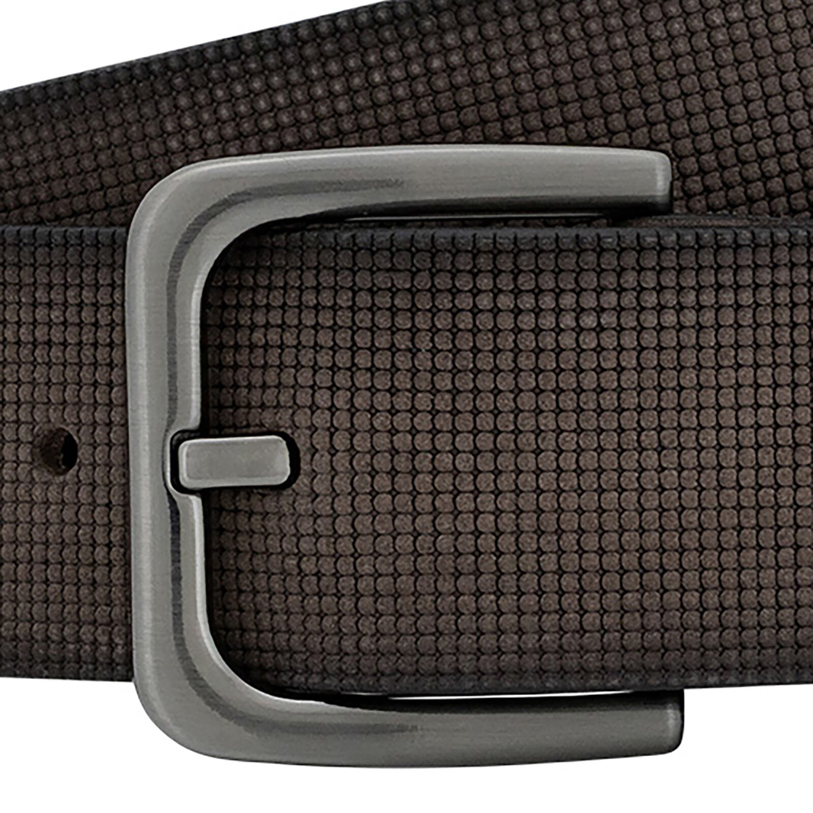 LINDENMANN leren heren riem, bruin