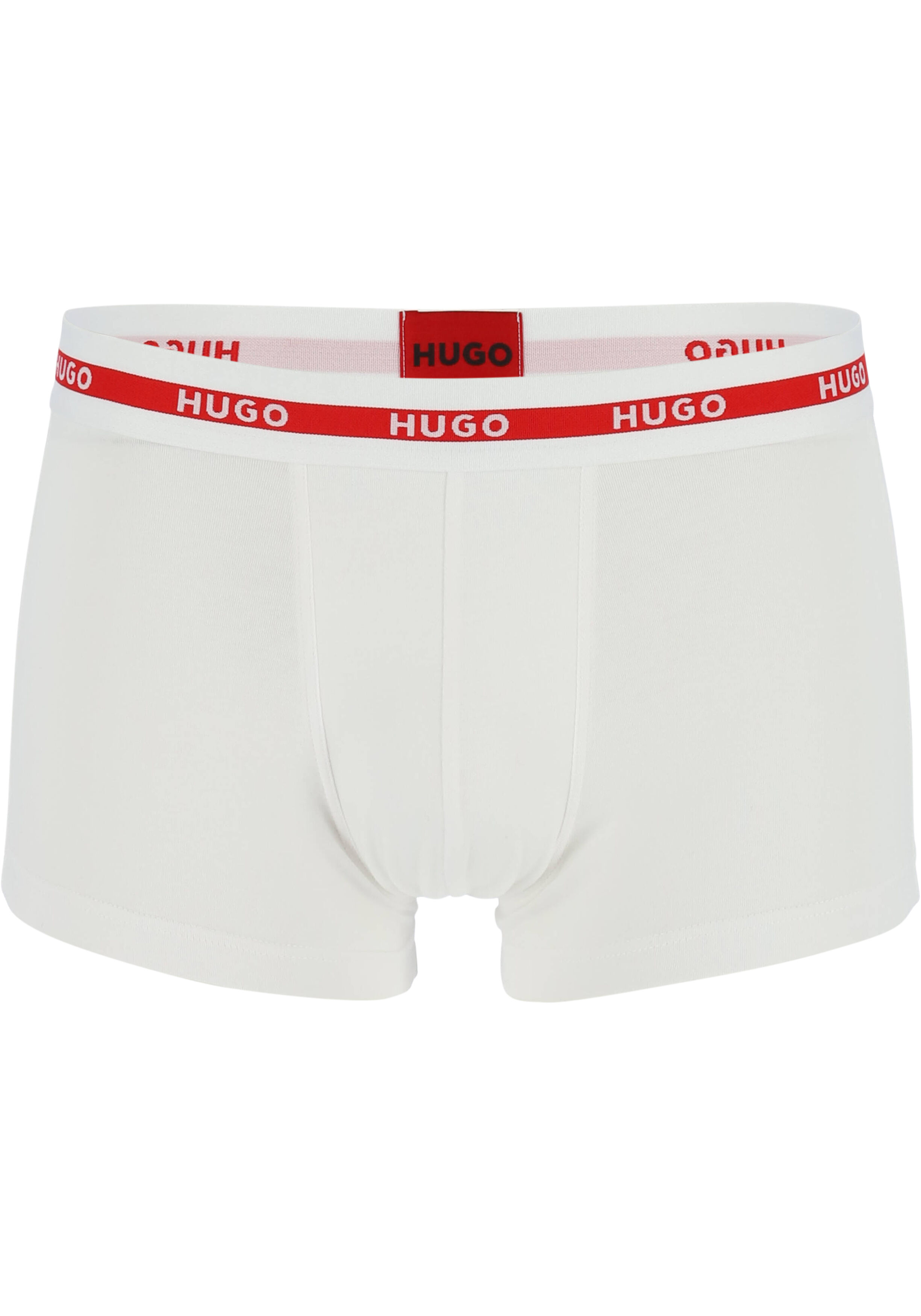 HUGO trunks (2-pack), heren boxers kort, wit