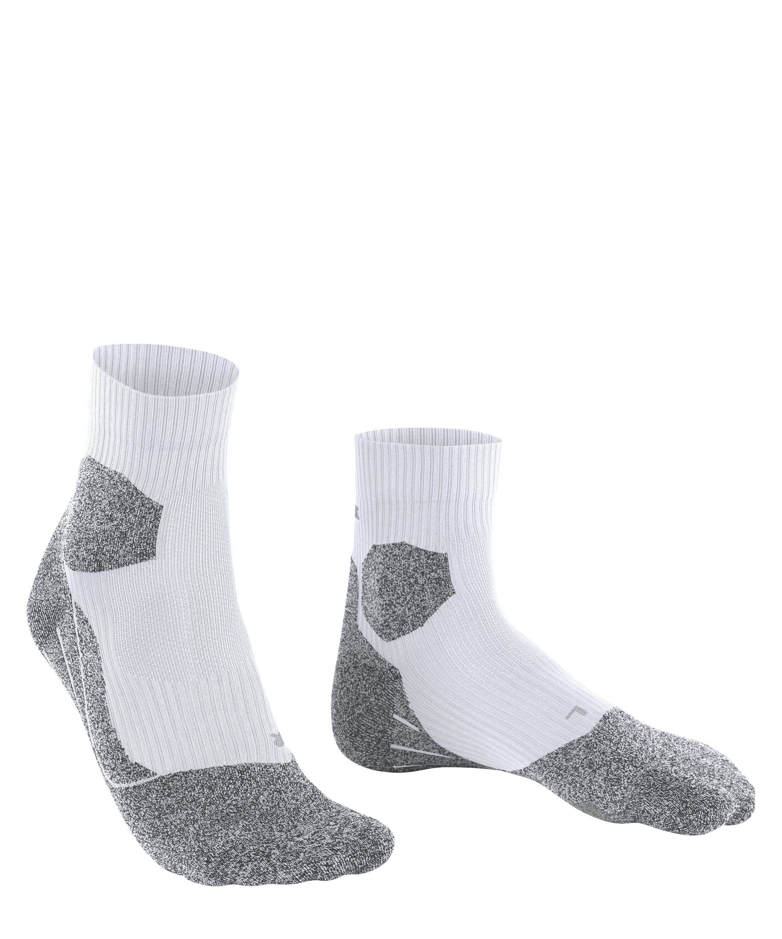 FALKE RU Trail Grip heren running sokken, wit (white)
