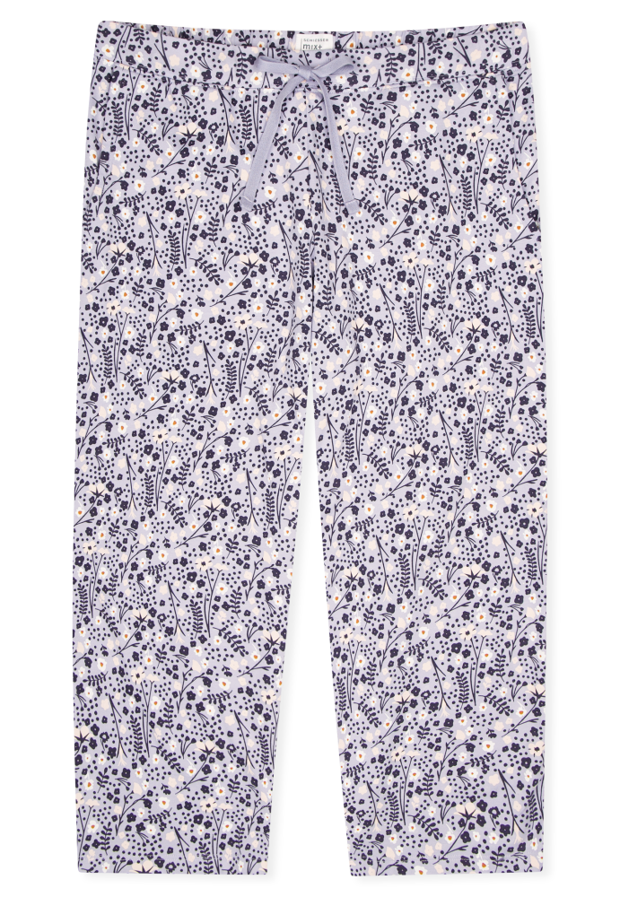 SCHIESSER dames Mix+Relax Pantalon 3/4, dames capri pyjama- of loungebroek, multicolour dessin
