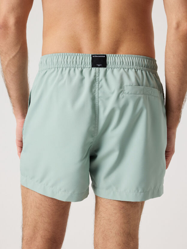 Bjorn Borg Solid Swim Shorts, heren zwembroek, grijs