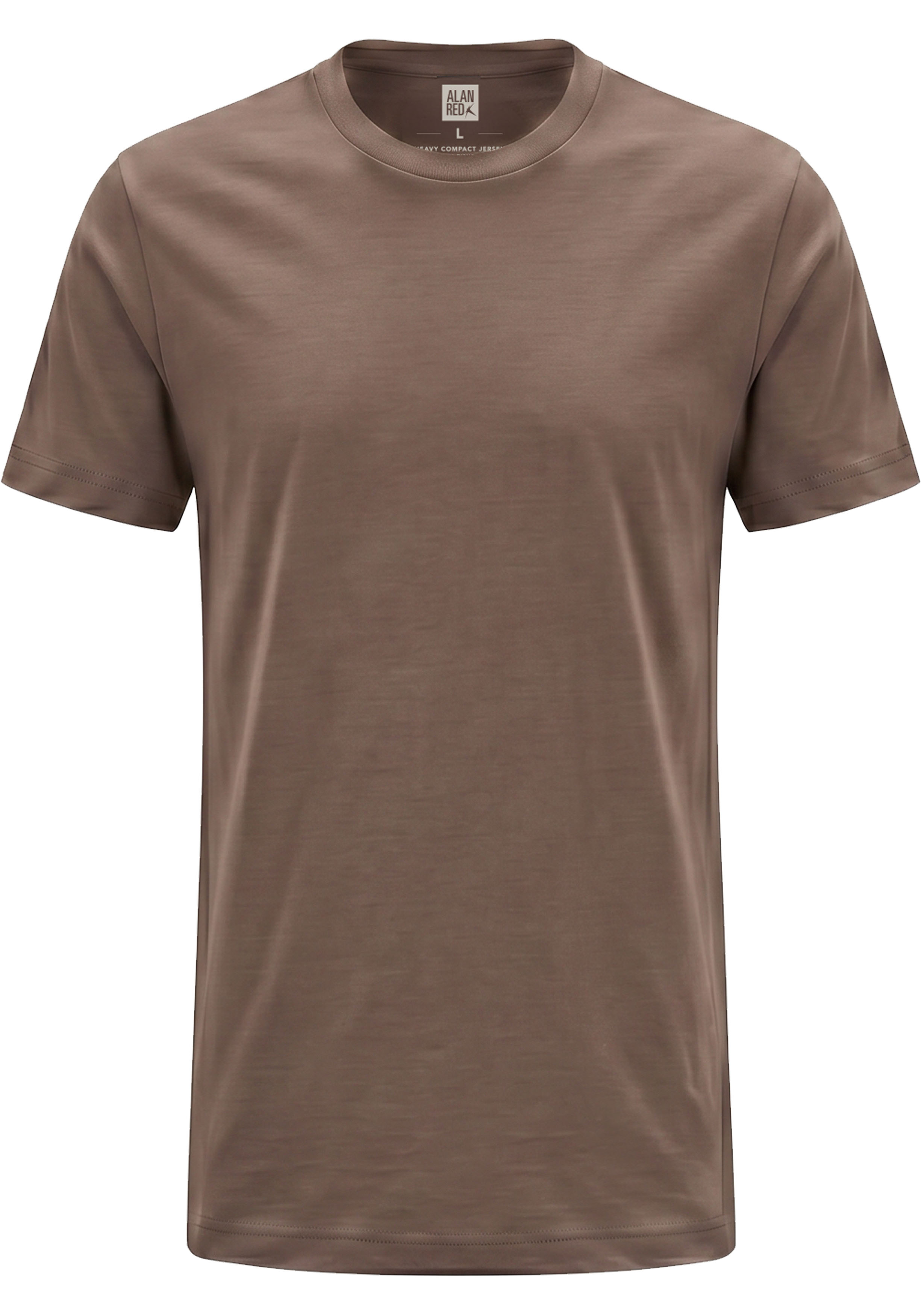 ALAN RED T-shirts Venice (1-pack), O-hals, taupe