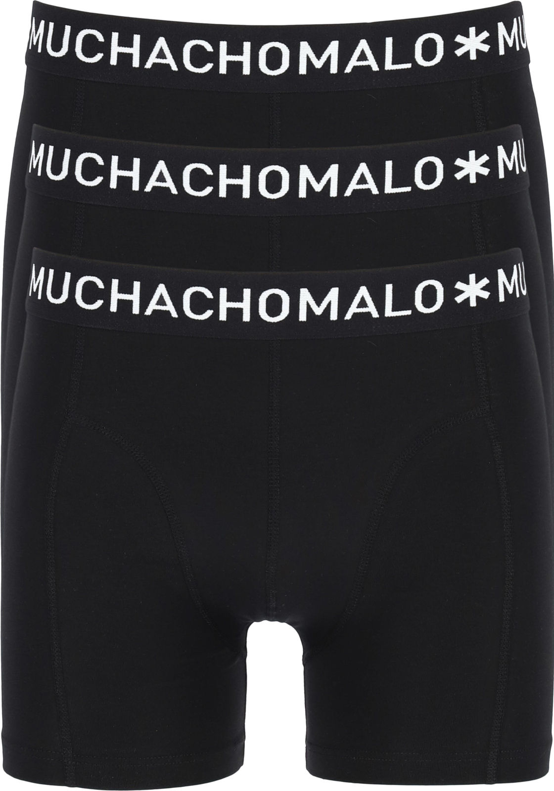 1-8718168620818-muchachomalo-boxer-3p_HR Muchachomalo boxershorts (3-pack), heren boxers normale lengte, zwart