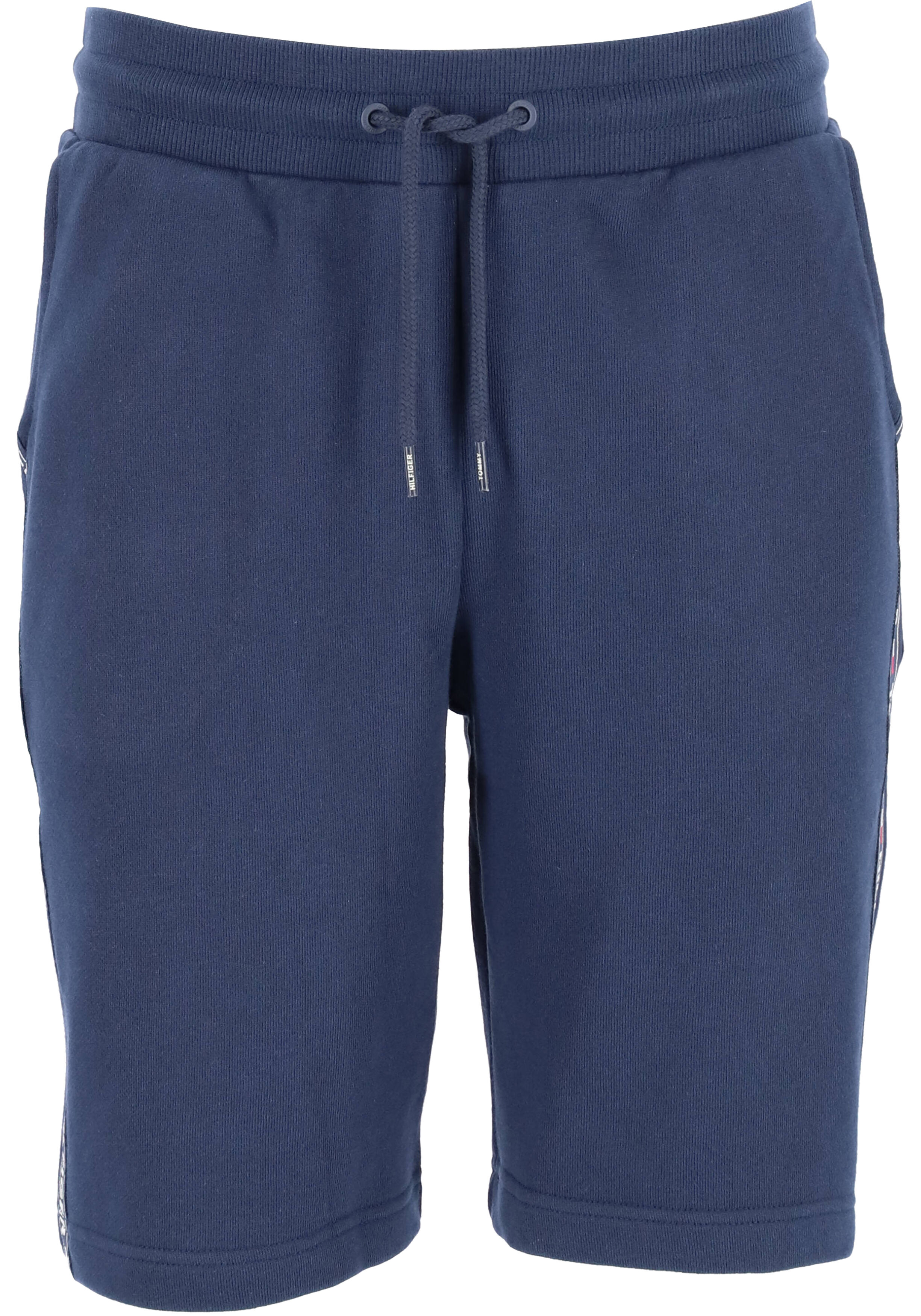 Tommy Hilfiger Authentic short, heren joggingbroek kort, normale dikte, donkerblauw