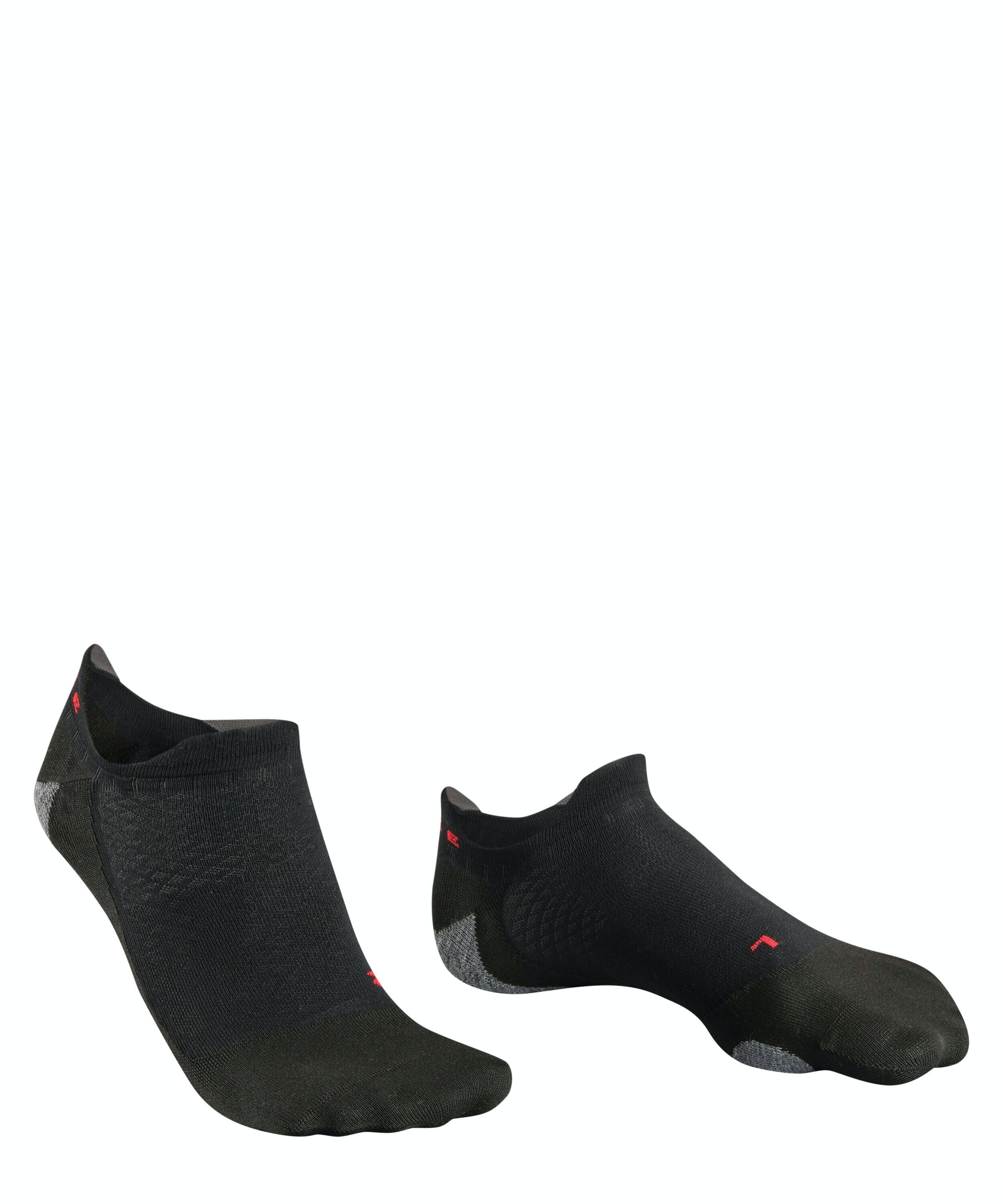 FALKE RU5 Race Invisible dames running kousenvoetjes, zwart (black-mix)