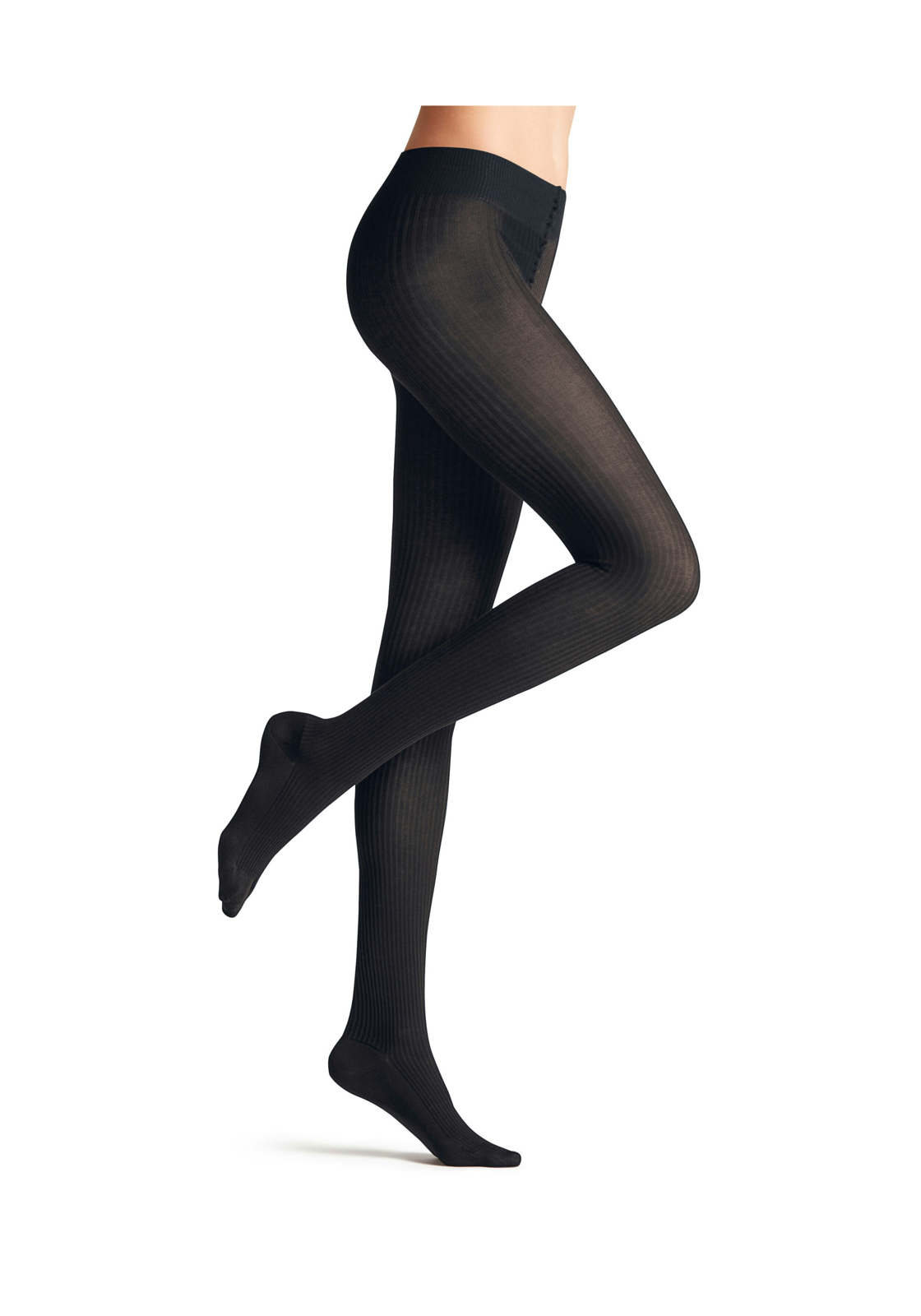 FALKE Family Rib TI dames panty, dark navy FALKE Family Rib TI dames panty, dark navy