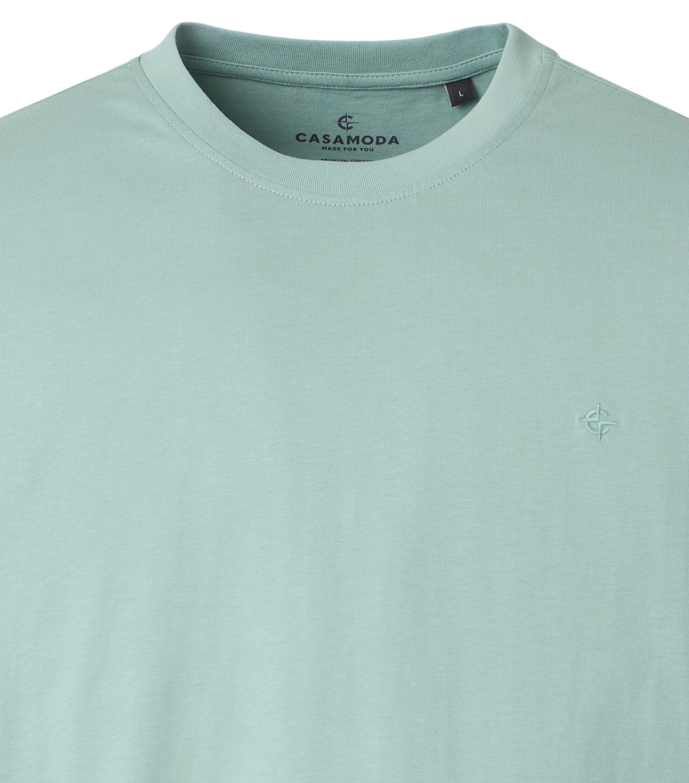 CASA MODA comfort fit heren T-shirt, turquoise