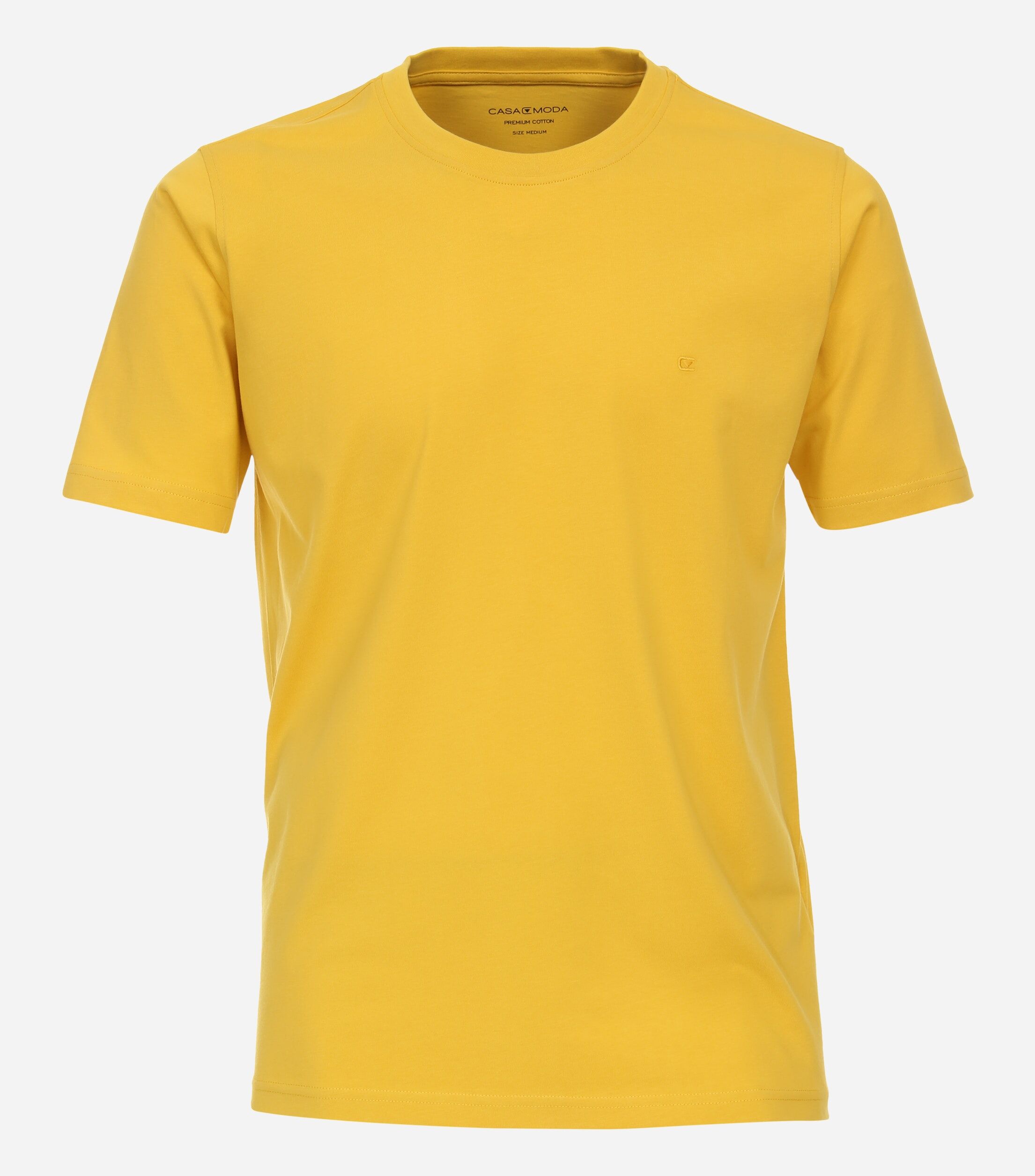 CASA MODA comfort fit heren T-shirt, geel