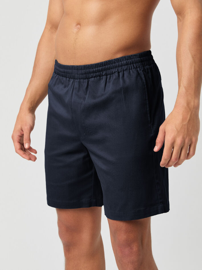 Bjorn Borg Centre Woven Drawstring Shorts, heren sportbroek kort, donkerblauw