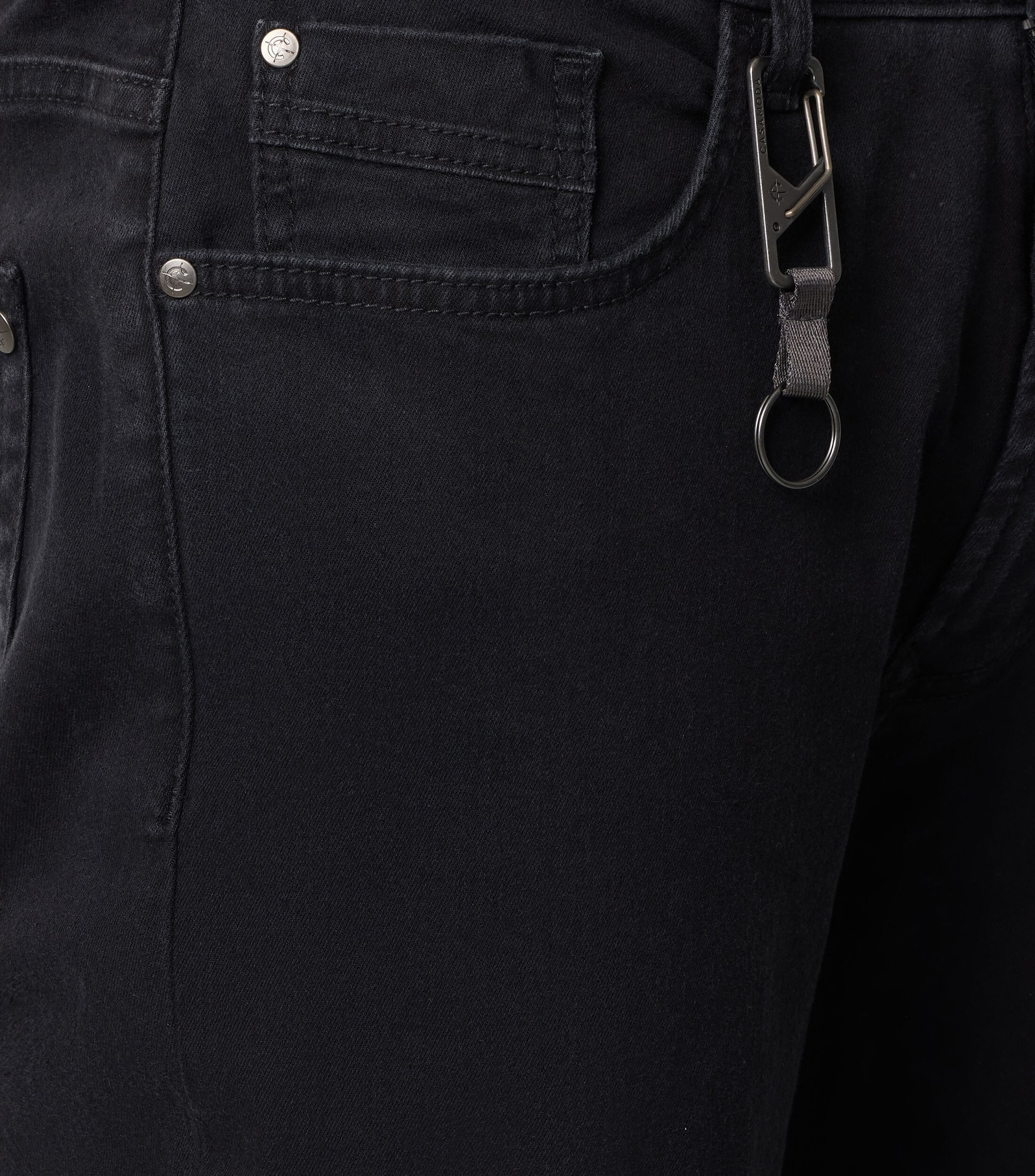 CASA MODA jeans STEVE, heren 5-pocket spijkerbroek, zwart