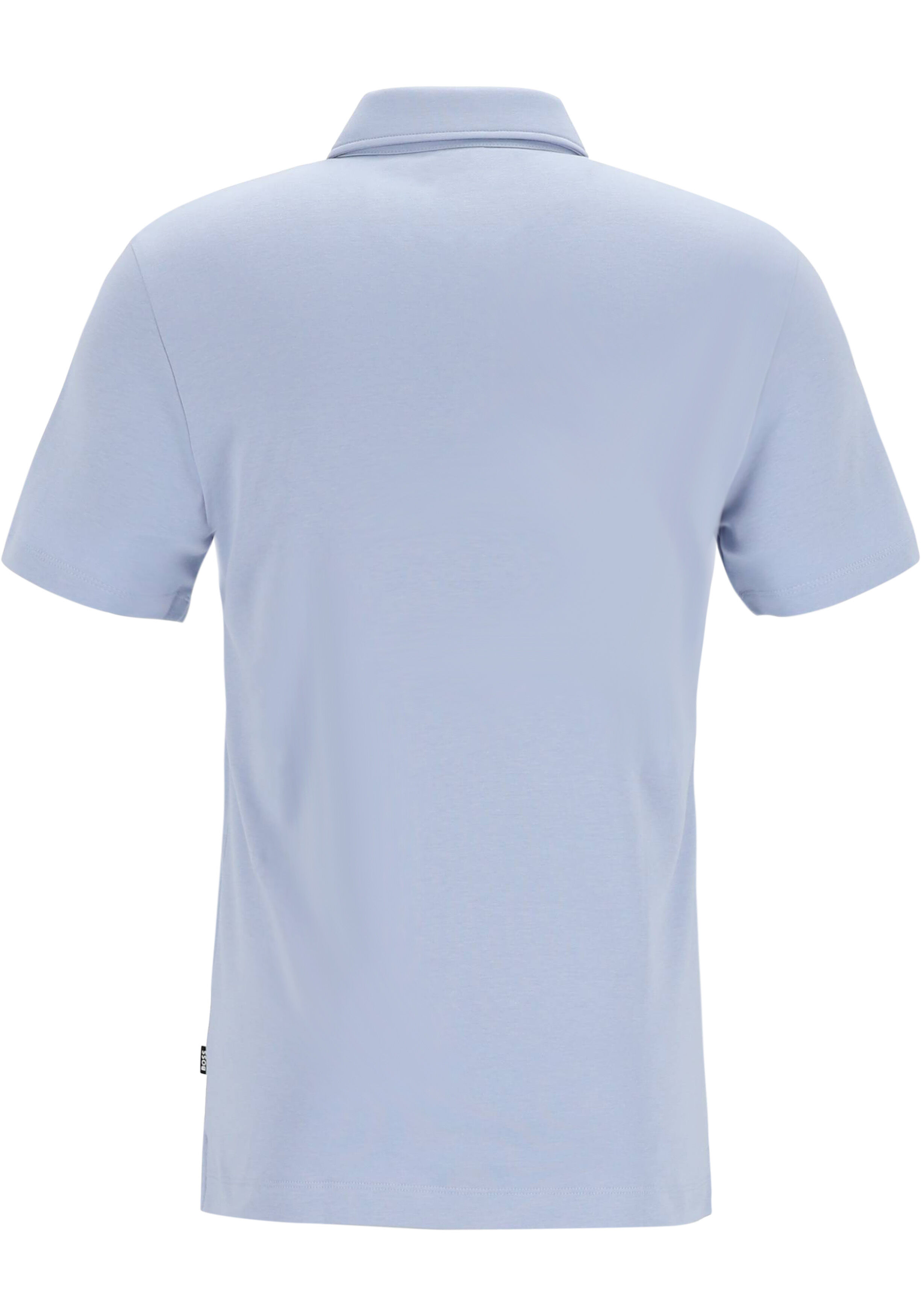 BOSS Palosh slim fit heren polo, pique, lila