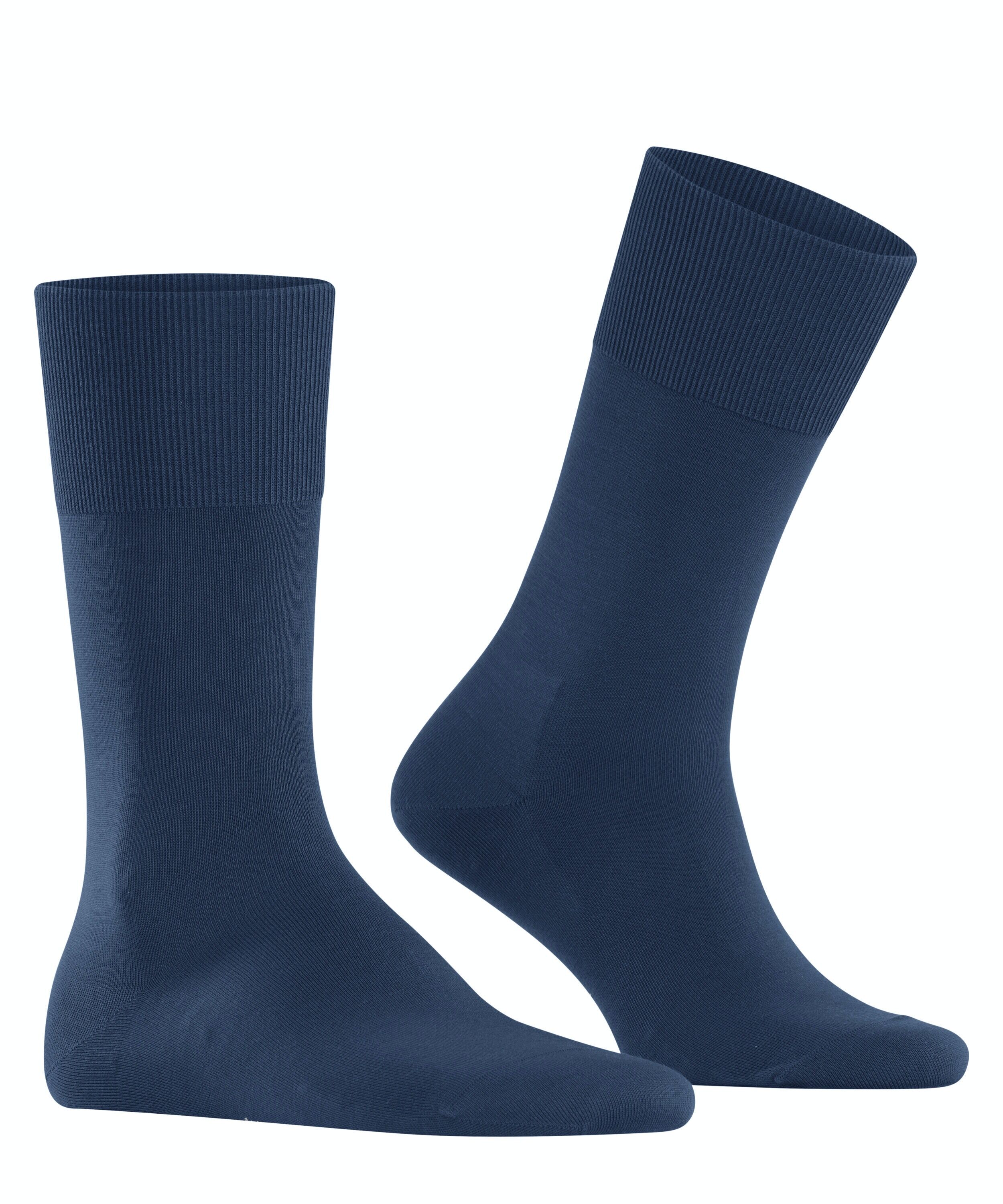 FALKE ClimaWool herensokken, blauw (royal blue)