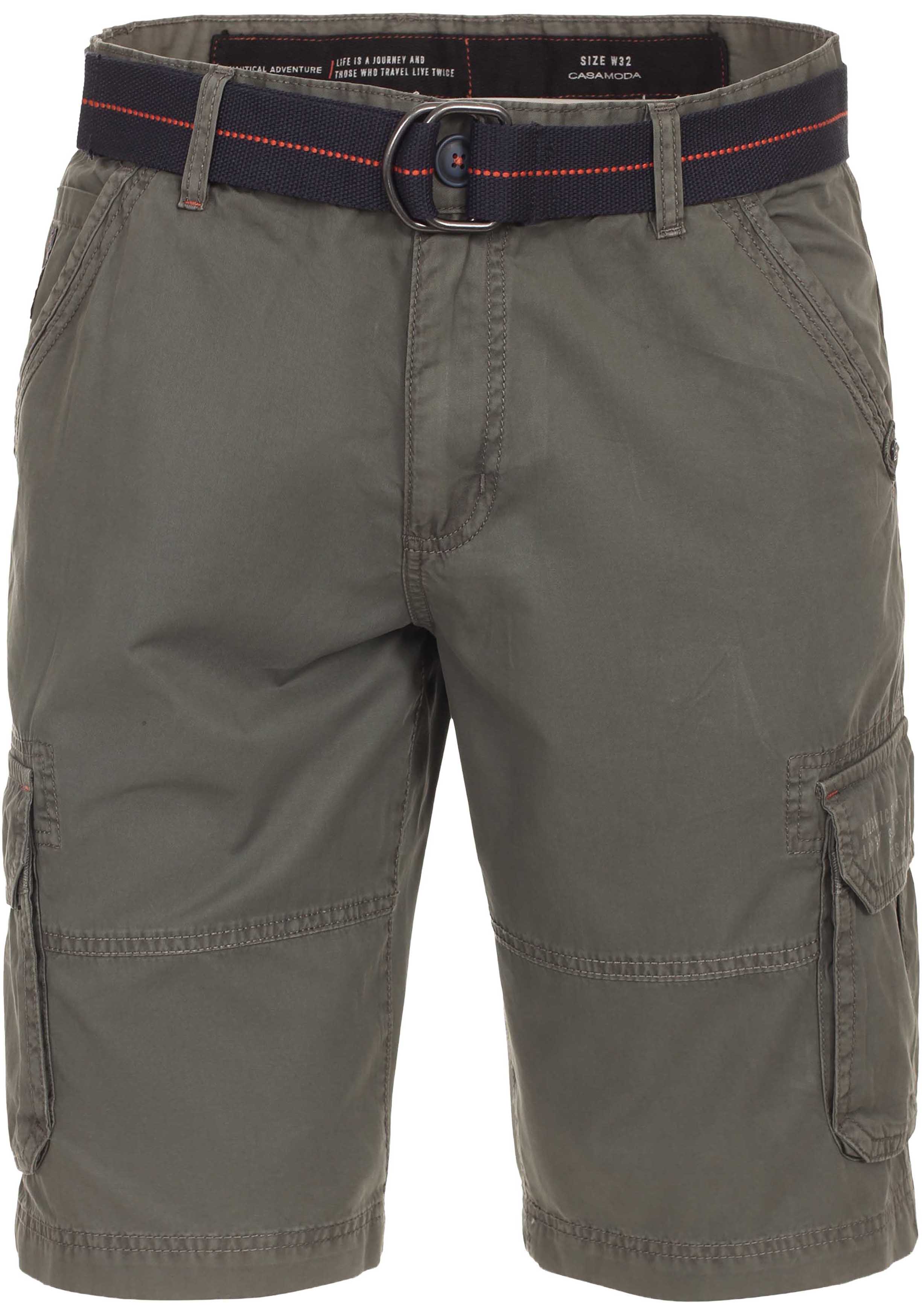CASA MODA shorts BEN, heren cargo korte broek, groen