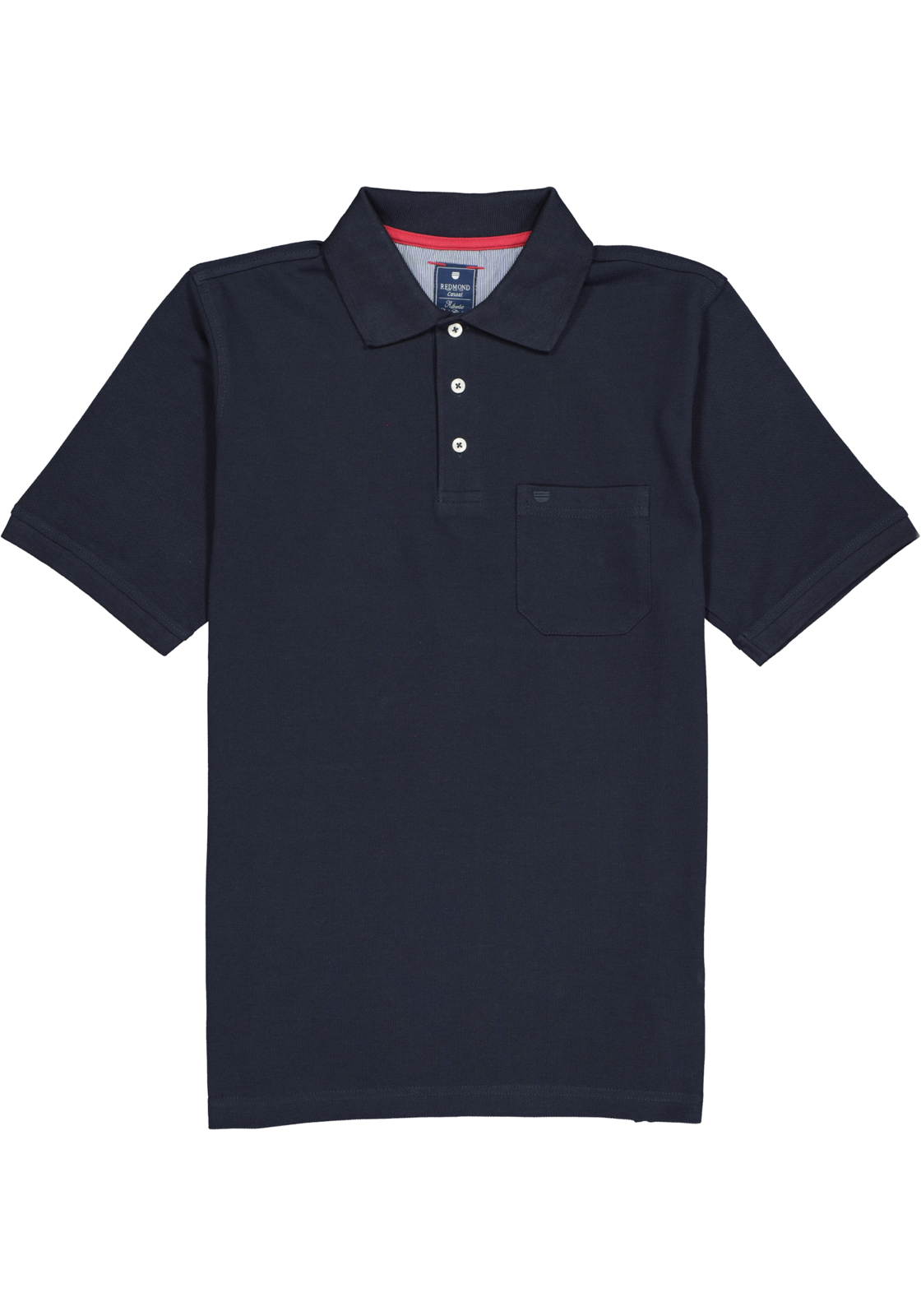 2-4049807060929_redmond_polo_HR Redmond regular fit poloshirt, marine blauw