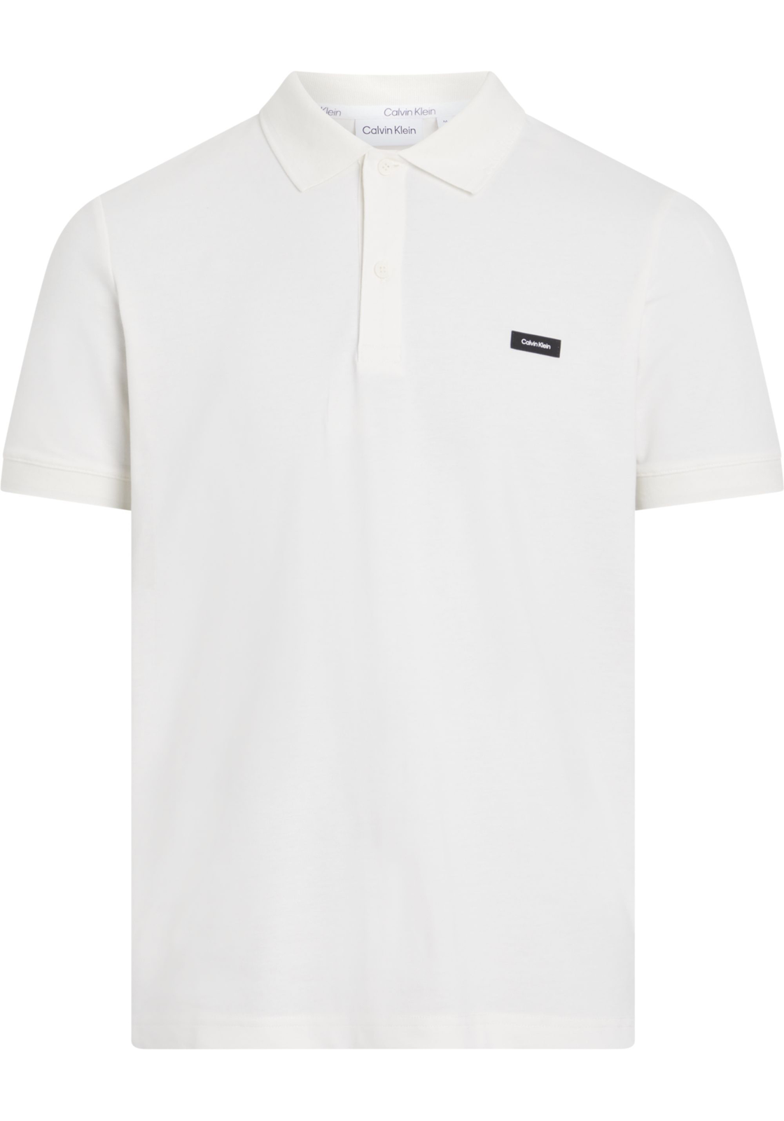 1-8720109248357-calvin_klein-polo-V24_HR Calvin Klein Thermo Tech Pique Slim Polo, heren poloshirt, off white