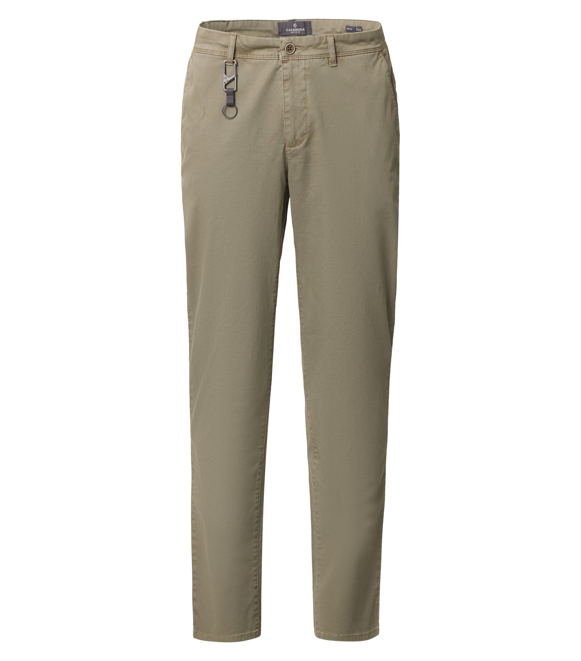CASA MODA broek CHRIS, heren chino broek, groen