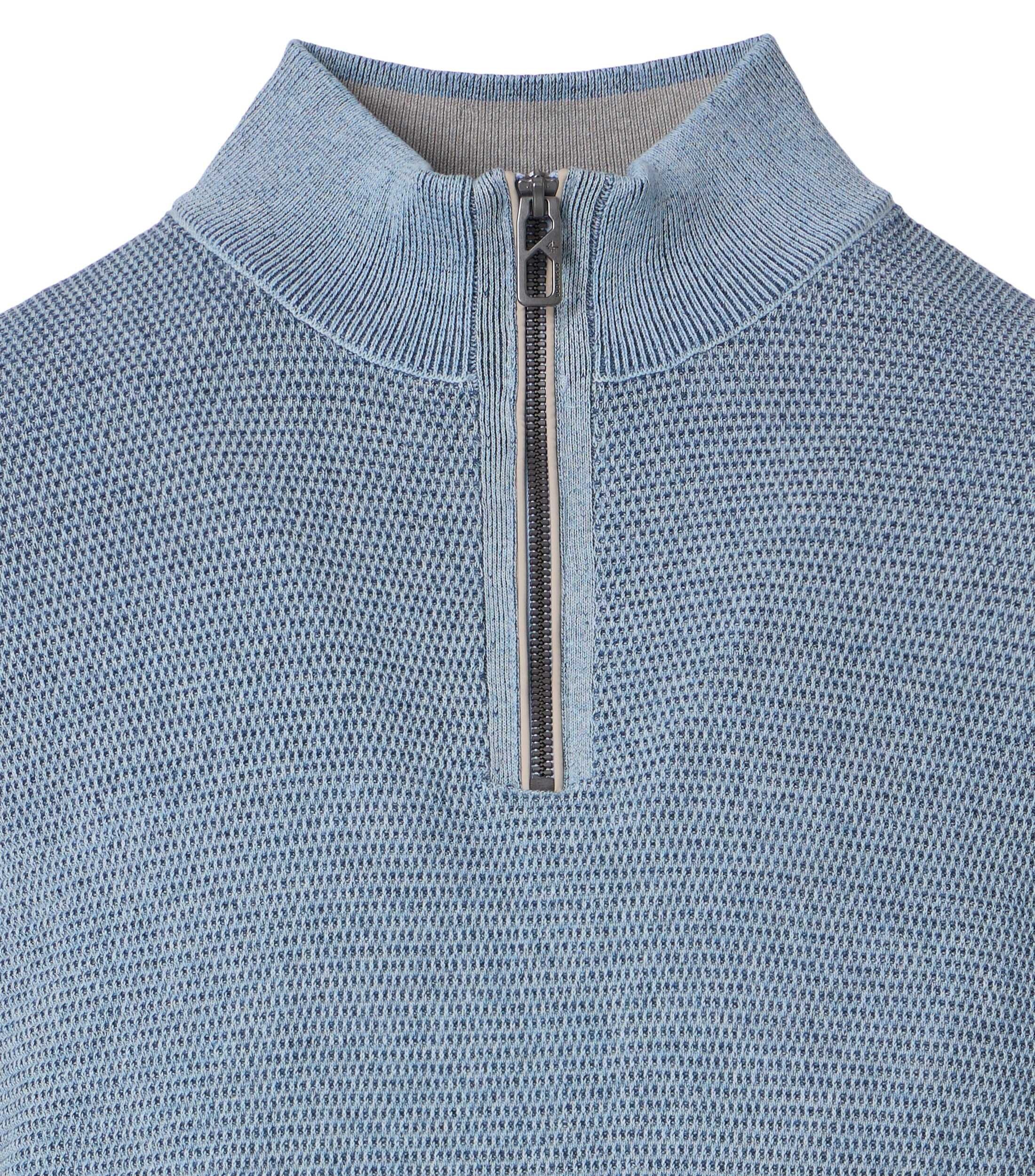 CASA MODA comfort fit schipperstrui, lichtblauw