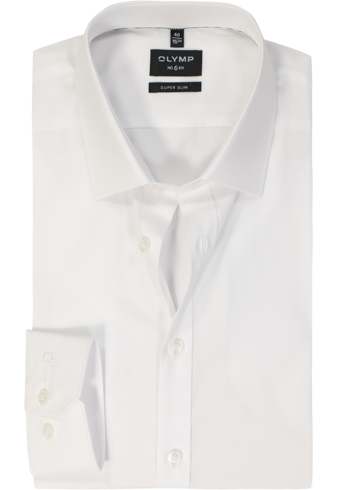 OLYMP No. Six super slim fit overhemd, wit    OLYMP No. Six super slim fit overhemd, wit