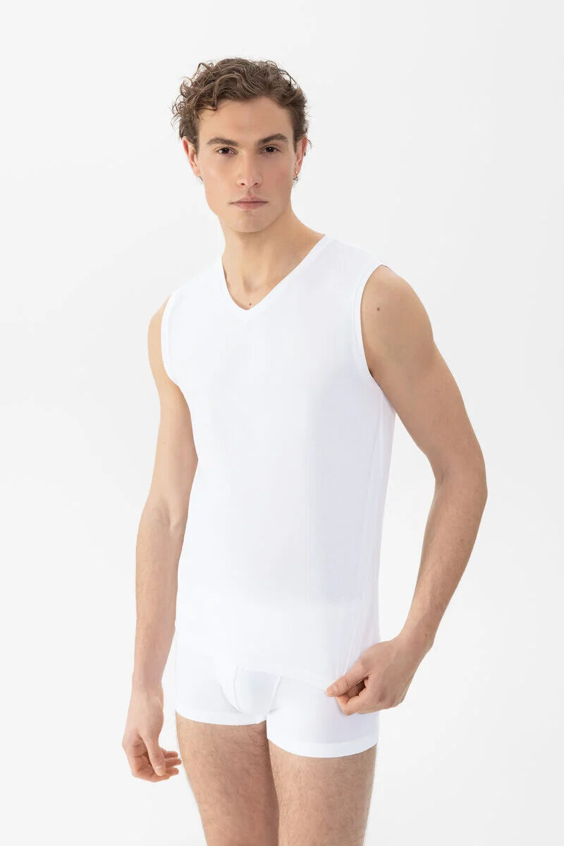 Mey heren muscle shirt Comfort Cotton, tanktop, wit