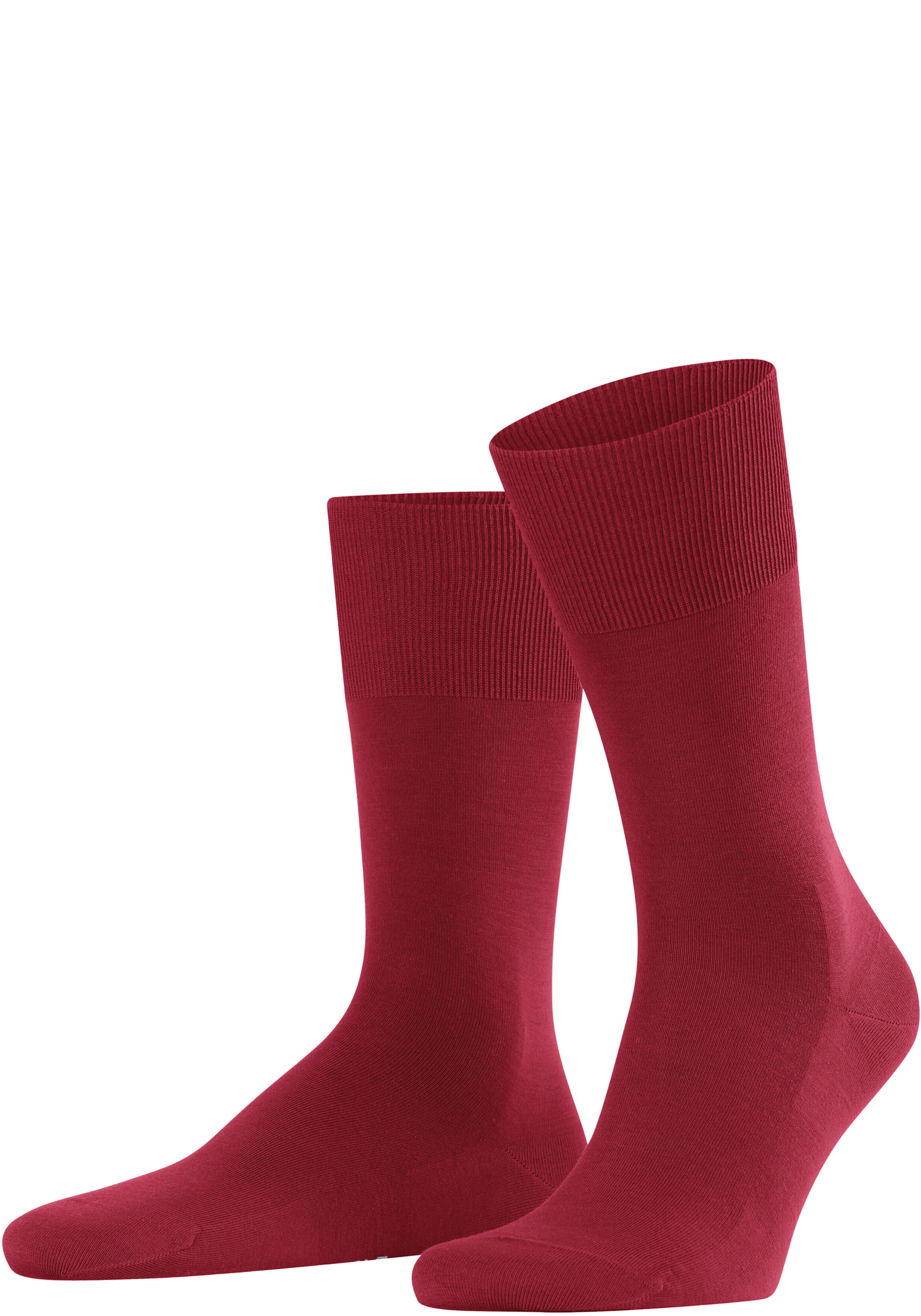 FALKE ClimaWool herensokken, rood (scarlet)