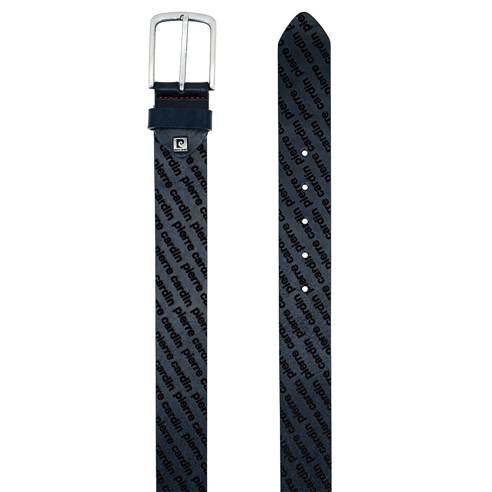 PIERRE CARDIN leren heren riem, marine