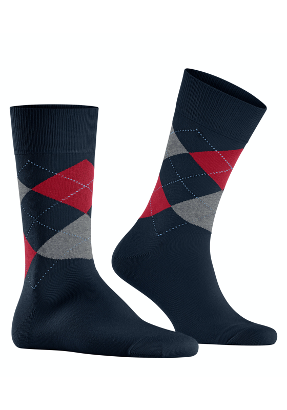 Burlington King herensokken, blauw (marine) Burlington King herensokken, blauw (marine)