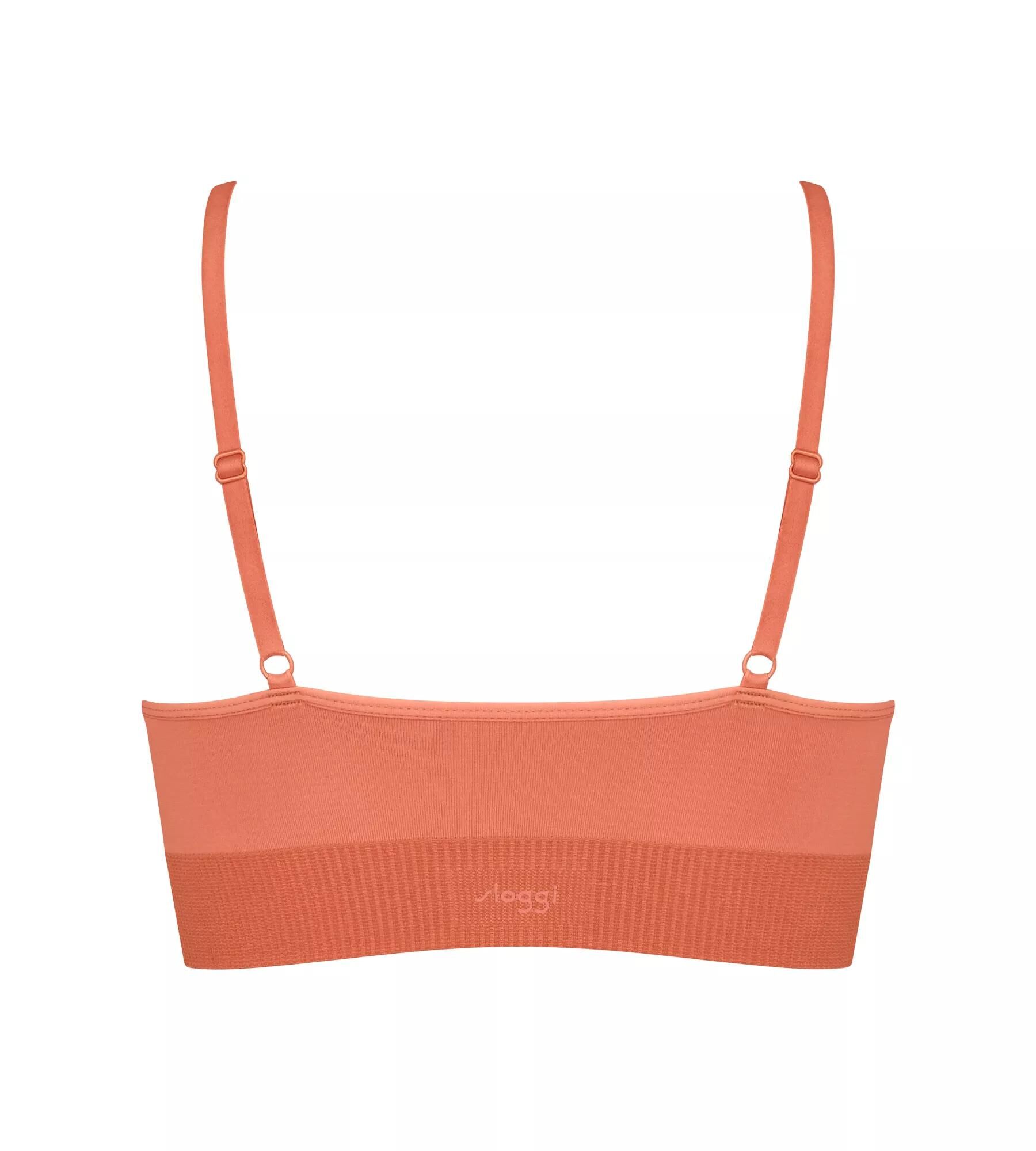Sloggi Women EVER Infused Multi Vit Bralette, bralette, abrikoos oranje