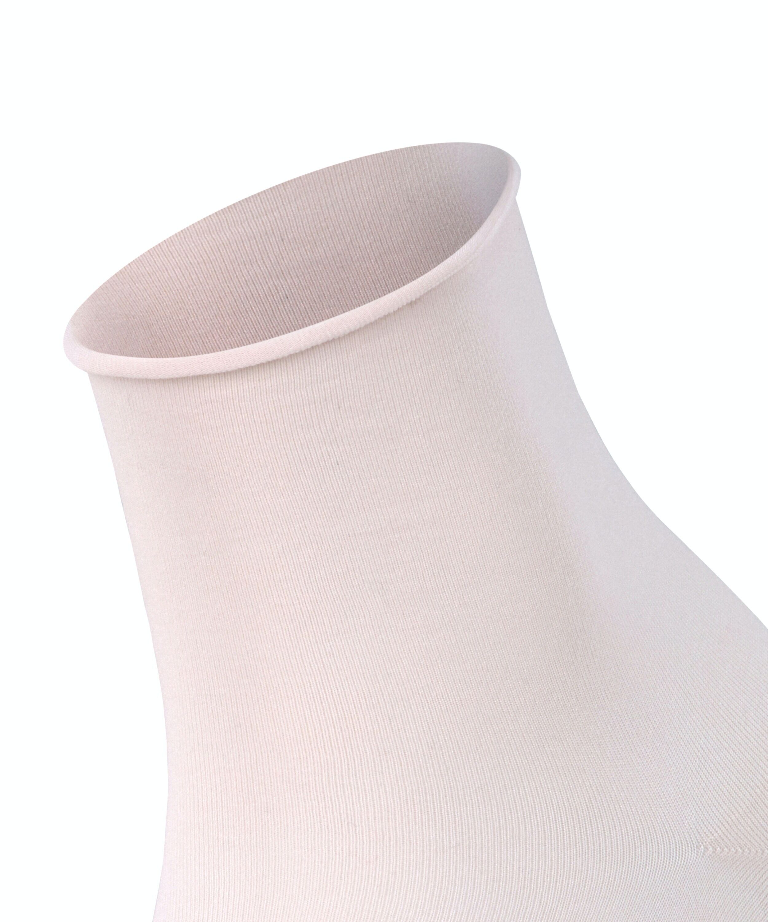 FALKE Cotton Touch damessokken kort, lichtroze  (light pink)
