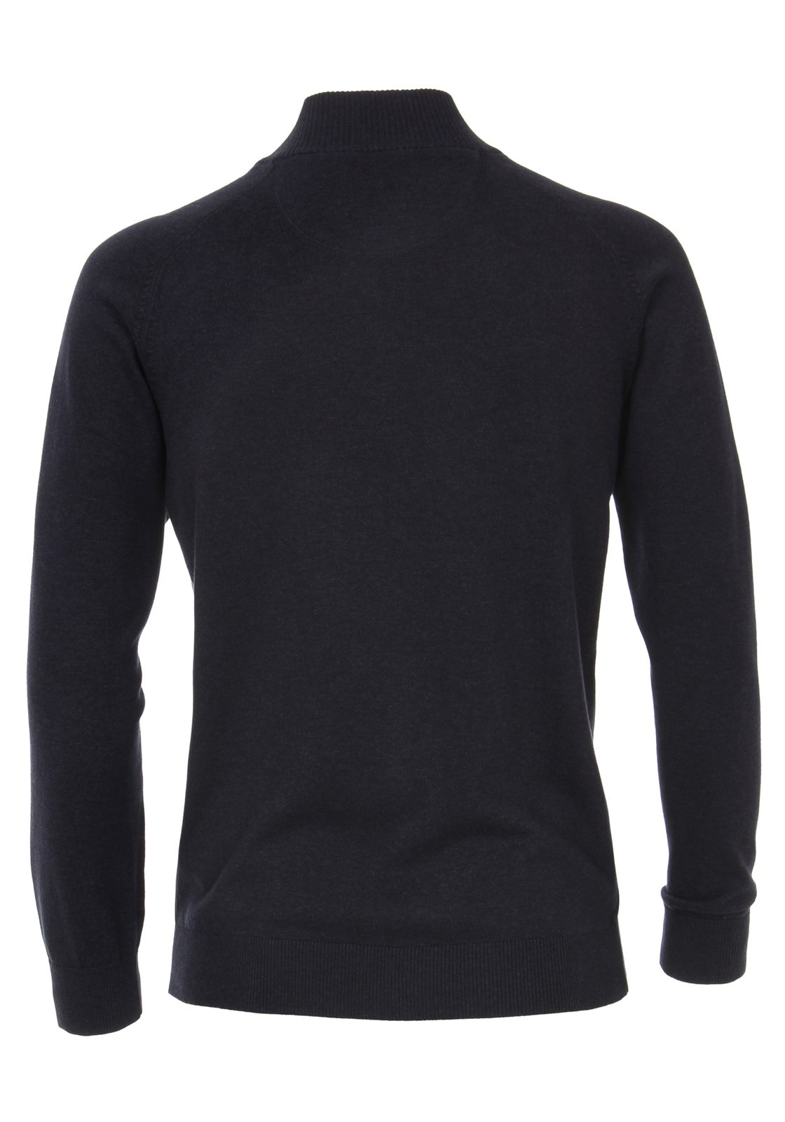 2-4060031196666-casa-moda-vest_HR CASA MODA heren vest katoen, met rits, marine blauw