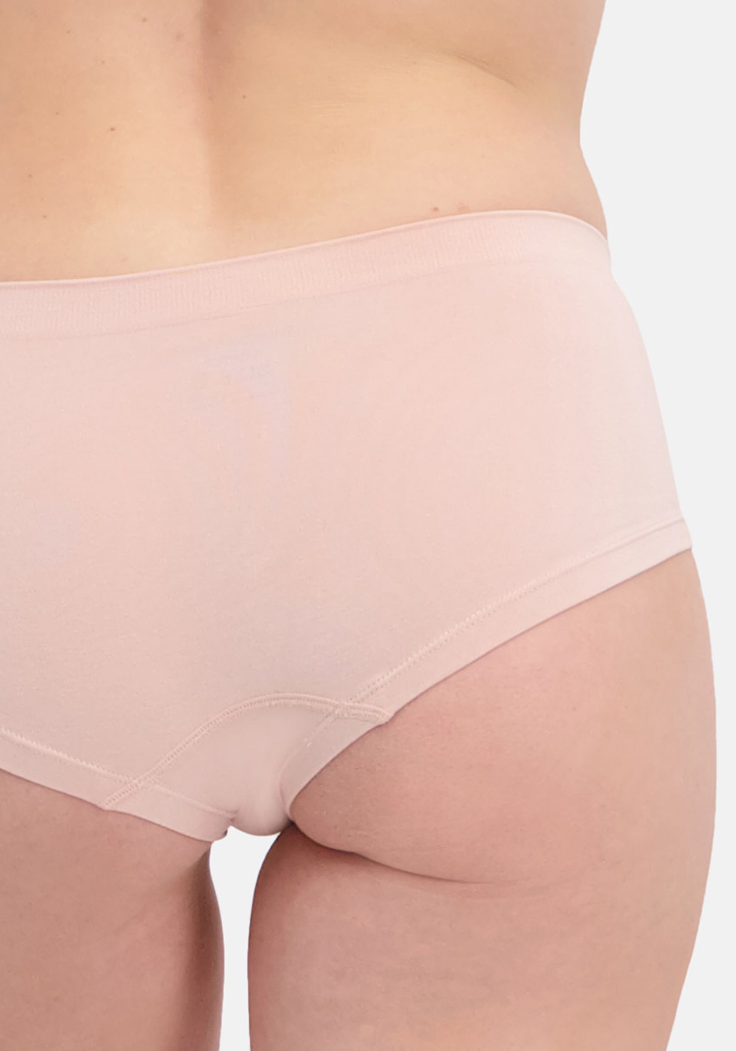Bamboo Basics Sophie hipster (2-pack), dames heupslip naadloos, roze