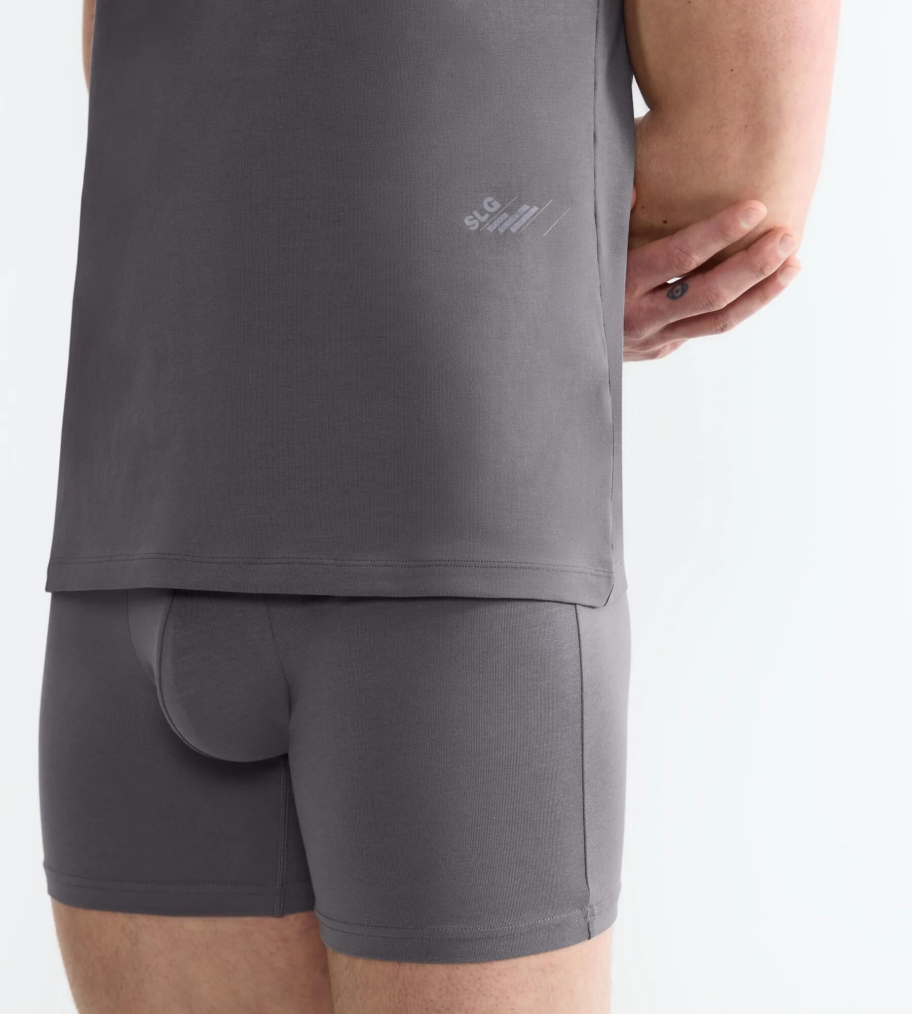 Sloggi Men SLG Base Tank Top, heren mouwloos T-shirt (1-pack), middengrijs